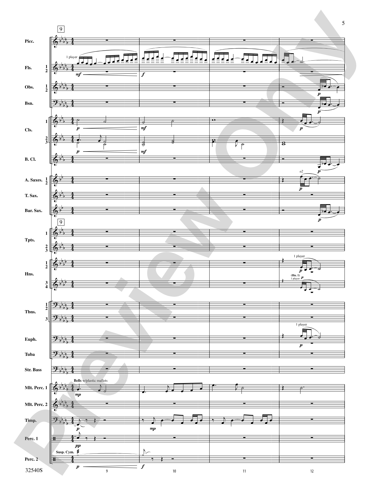 Genesis: Concert Band Conductor Score & Parts