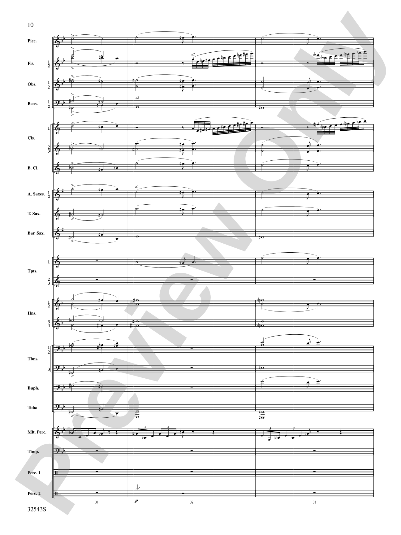 Sea Hawk: Concert Band Conductor Score & Parts