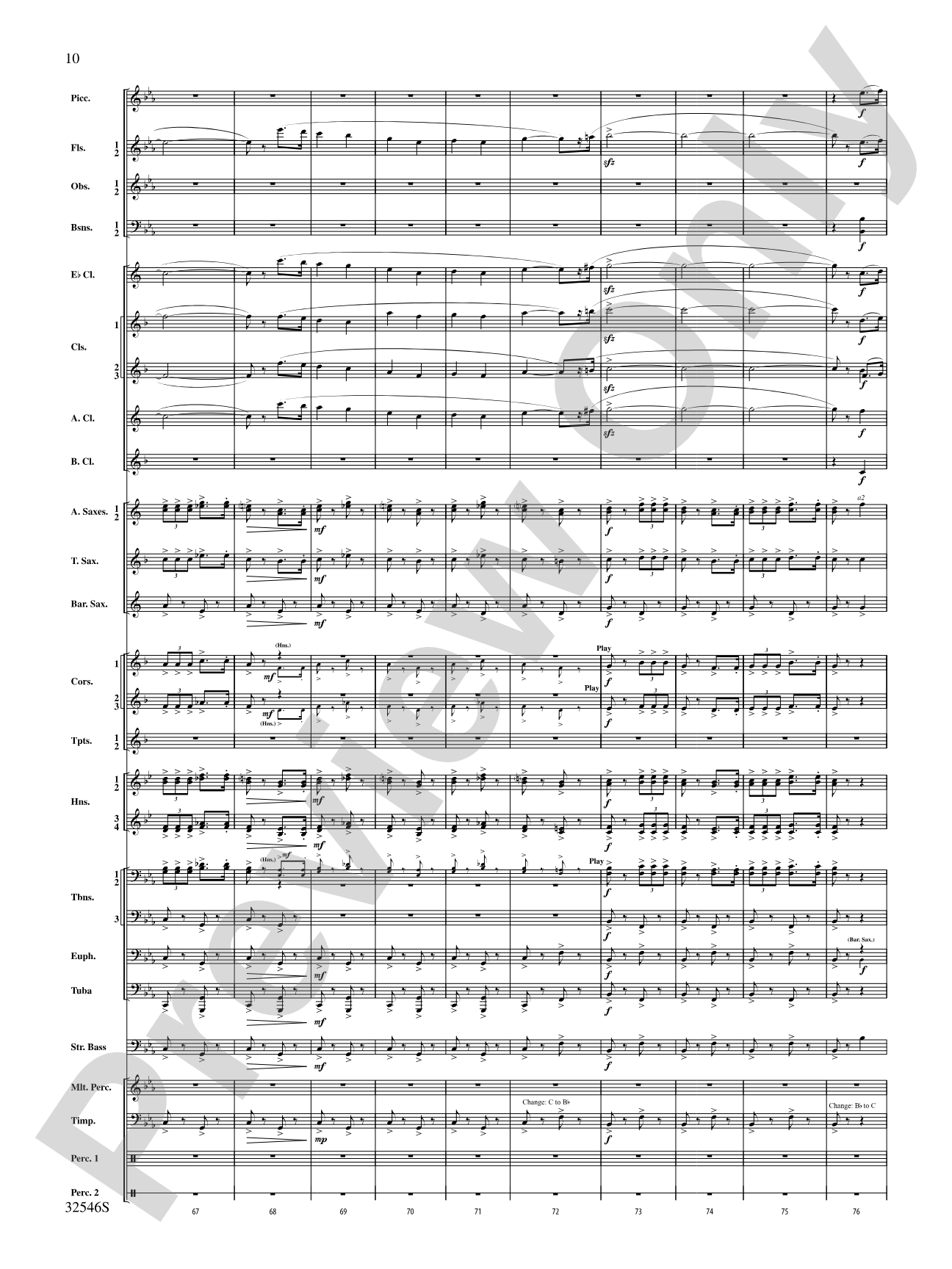 The Girl I Left Behind Me (from the Irish Suite): Concert Band Conductor Score & Parts