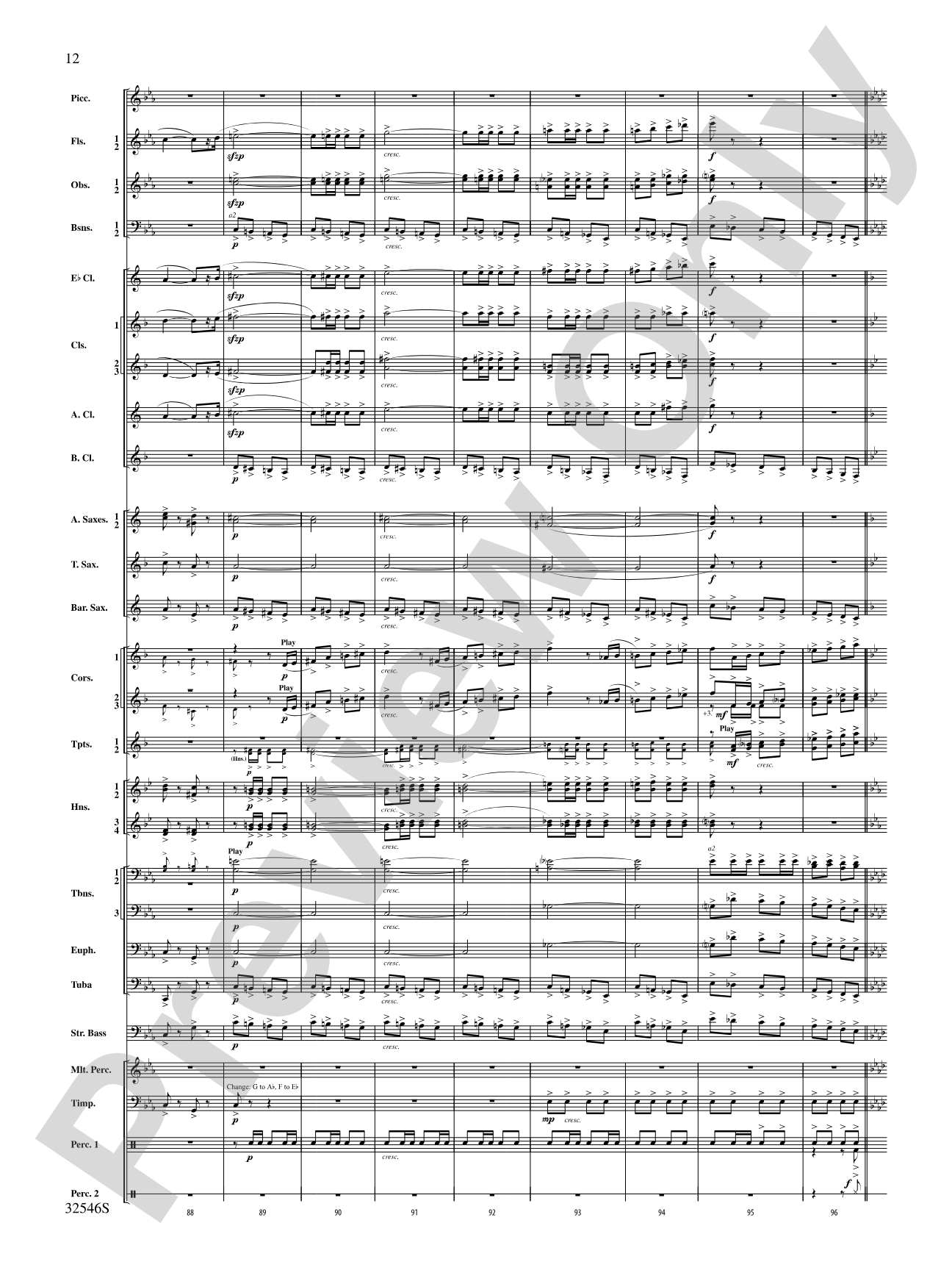 The Girl I Left Behind Me (from the Irish Suite): Concert Band Conductor Score & Parts