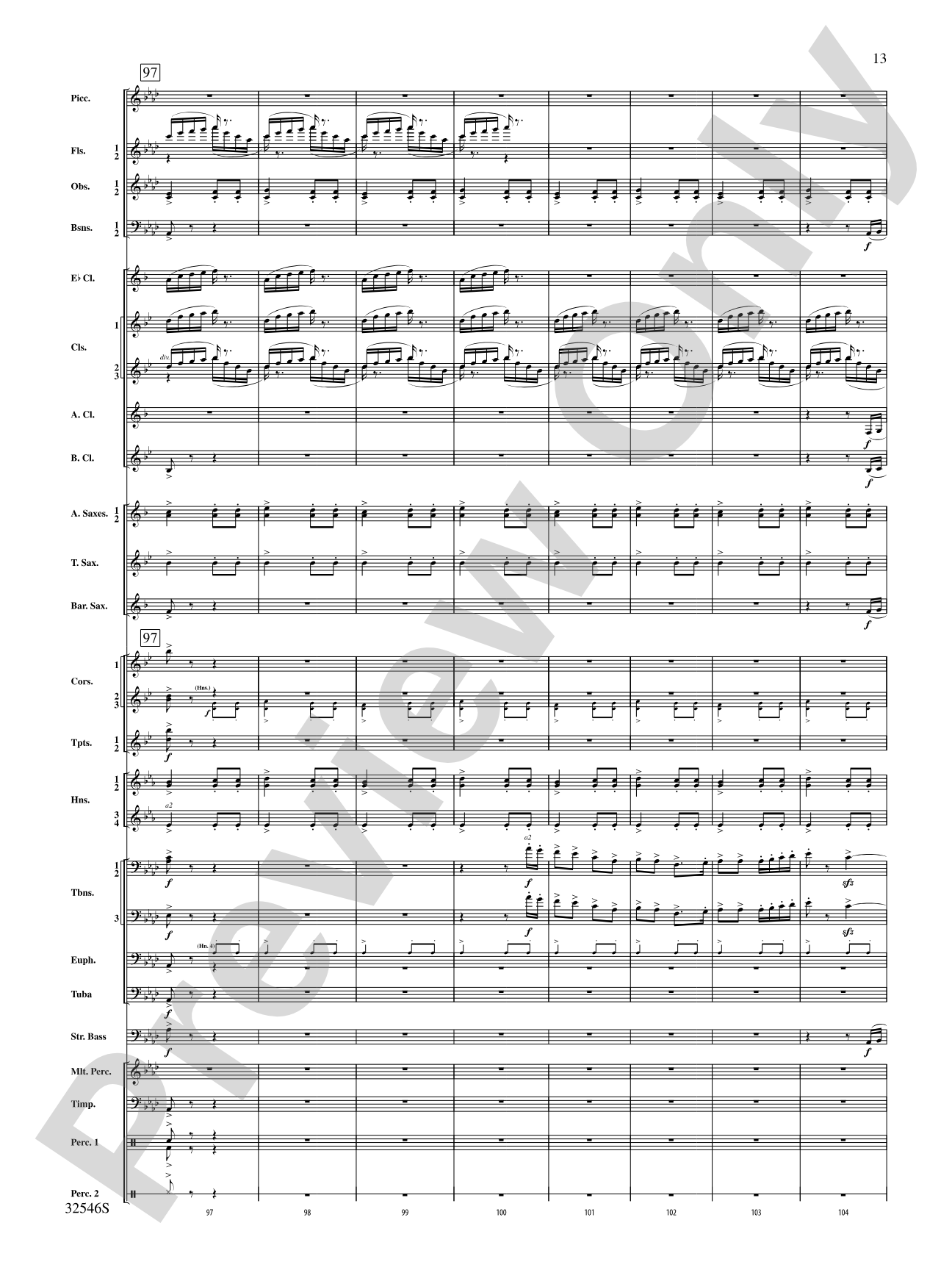 The Girl I Left Behind Me (from the Irish Suite): Concert Band Conductor Score & Parts