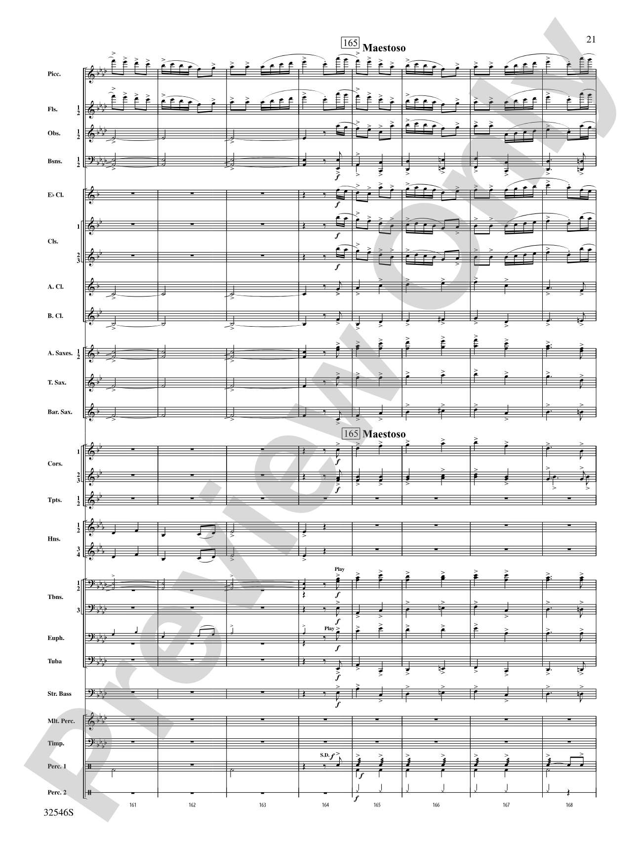 The Girl I Left Behind Me (from the Irish Suite): Concert Band Conductor Score & Parts
