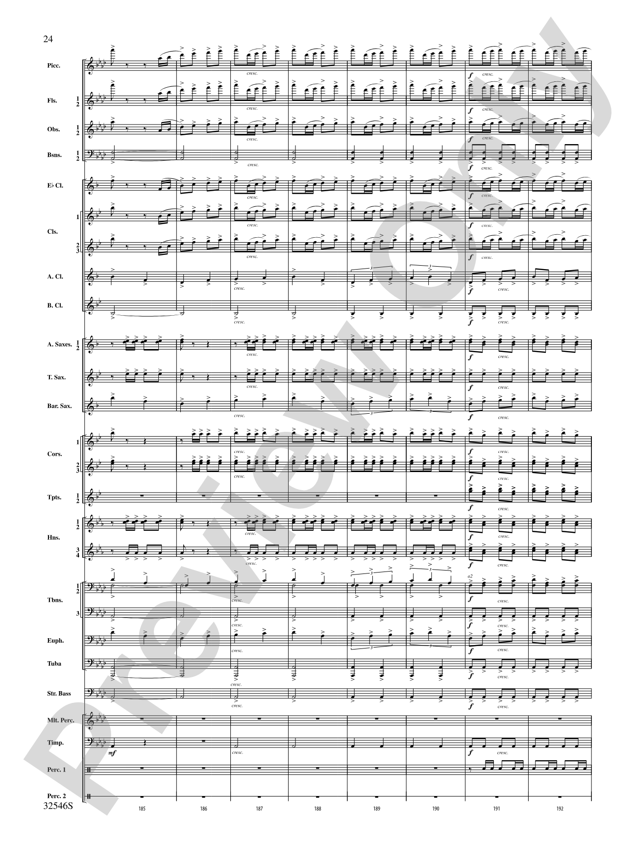 The Girl I Left Behind Me (from the Irish Suite): Concert Band Conductor Score & Parts