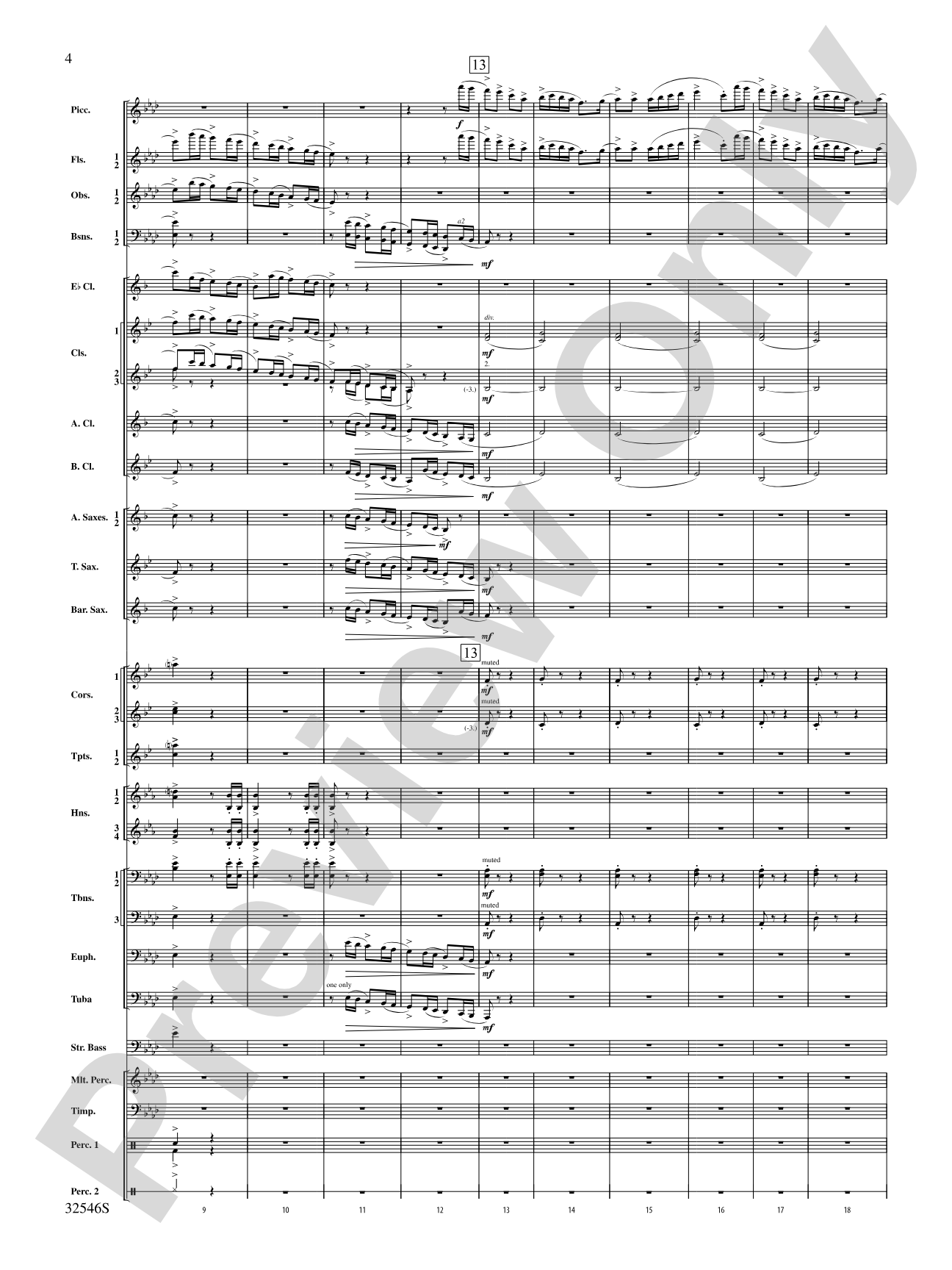 The Girl I Left Behind Me (from the Irish Suite): Concert Band Conductor Score & Parts