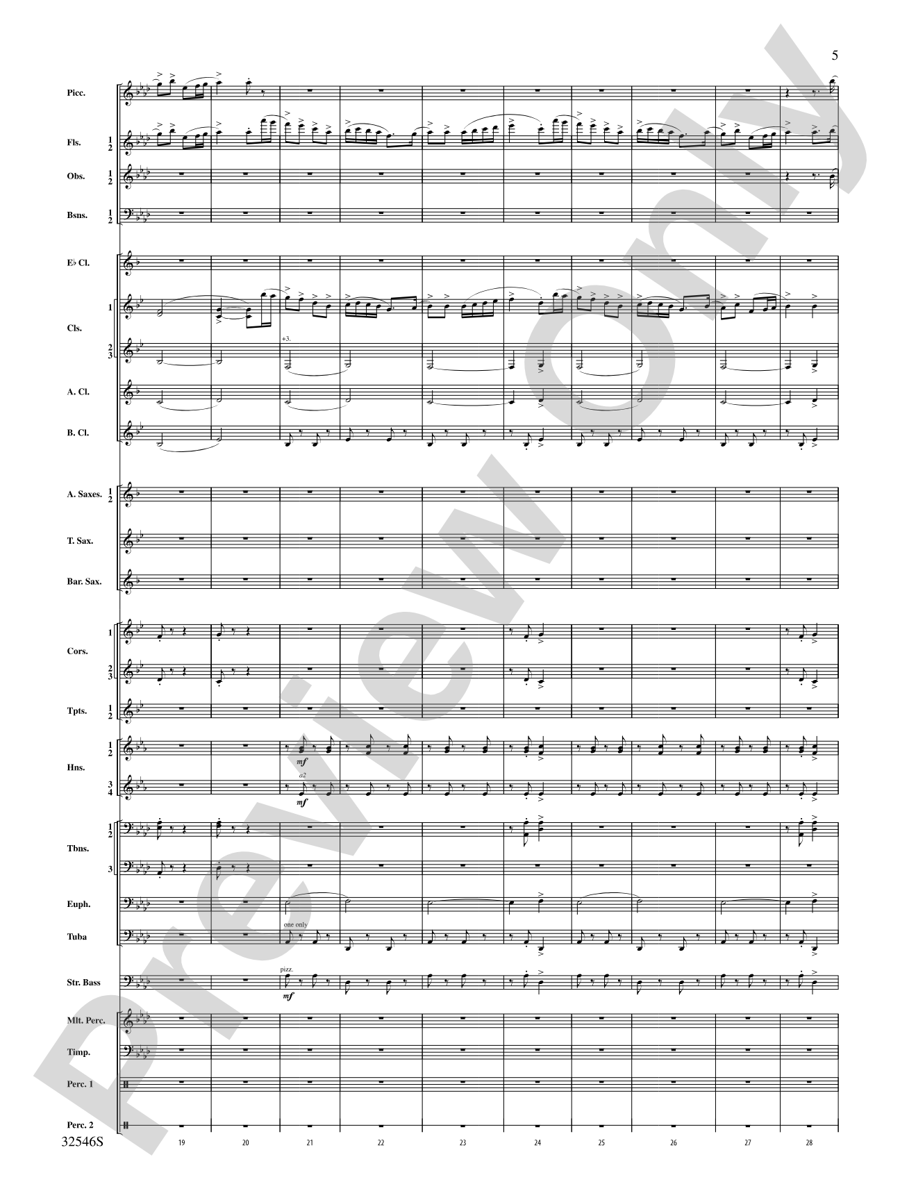 The Girl I Left Behind Me (from the Irish Suite): Concert Band Conductor Score & Parts