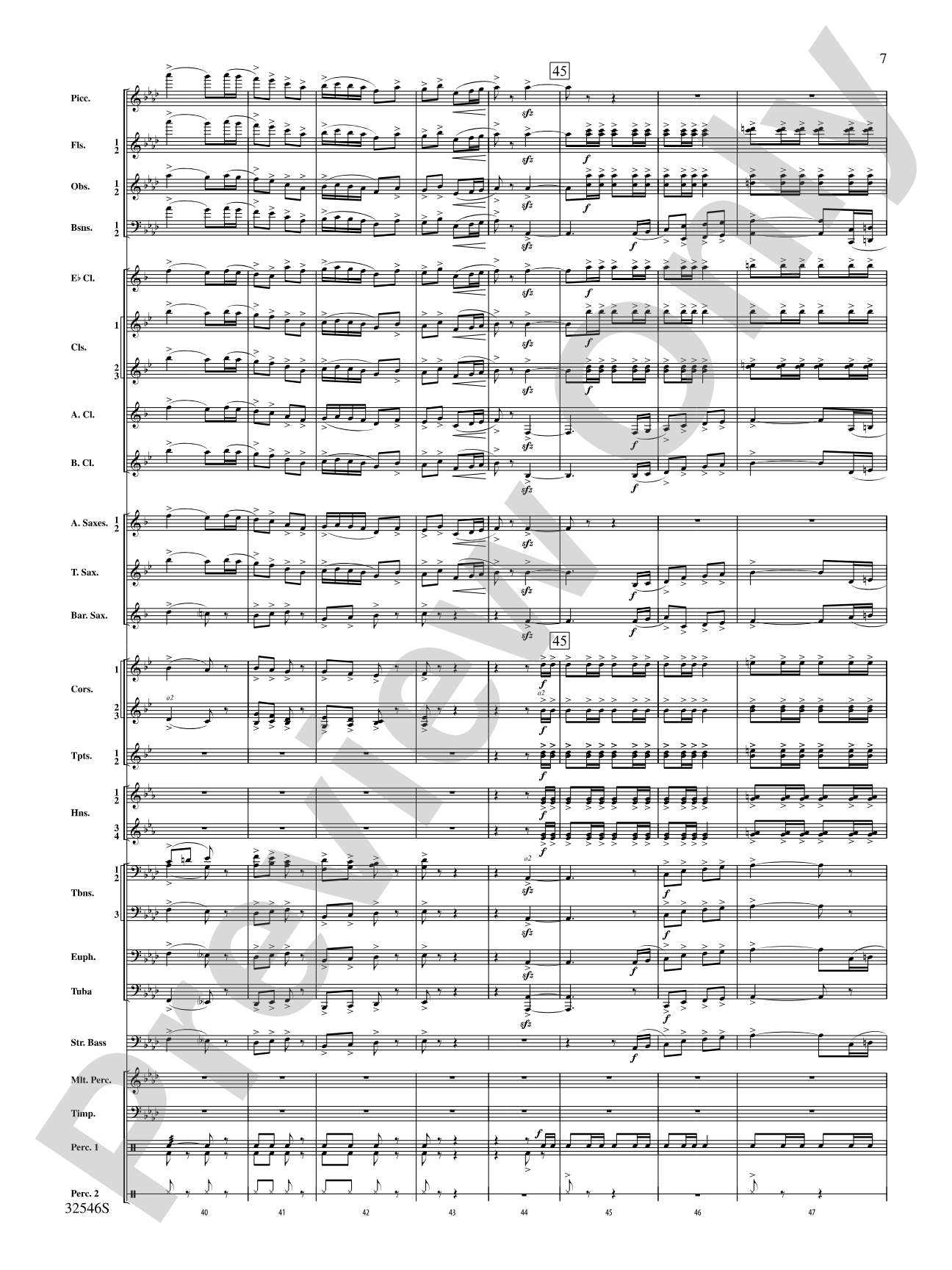 The Girl I Left Behind Me (from the Irish Suite): Concert Band Conductor Score & Parts