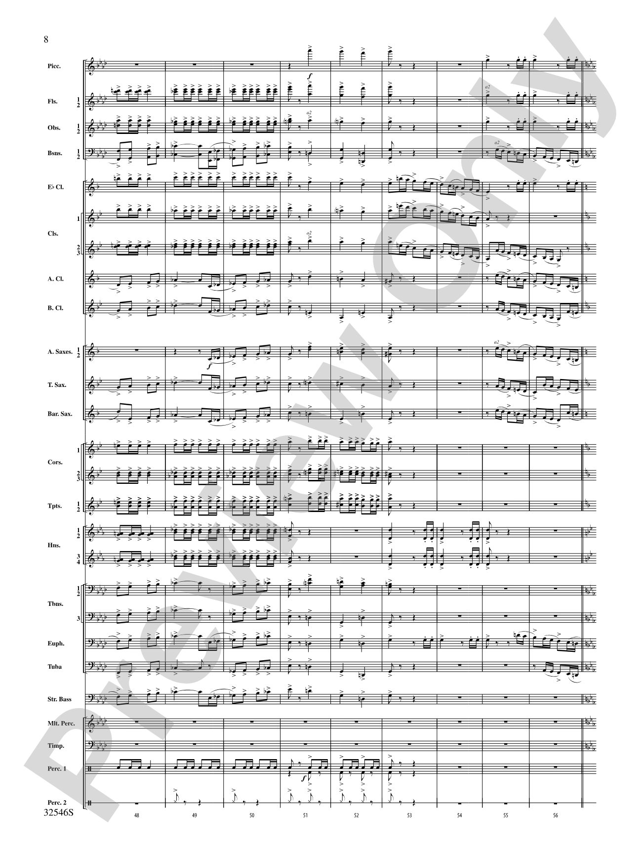 The Girl I Left Behind Me (from the Irish Suite): Concert Band Conductor Score & Parts