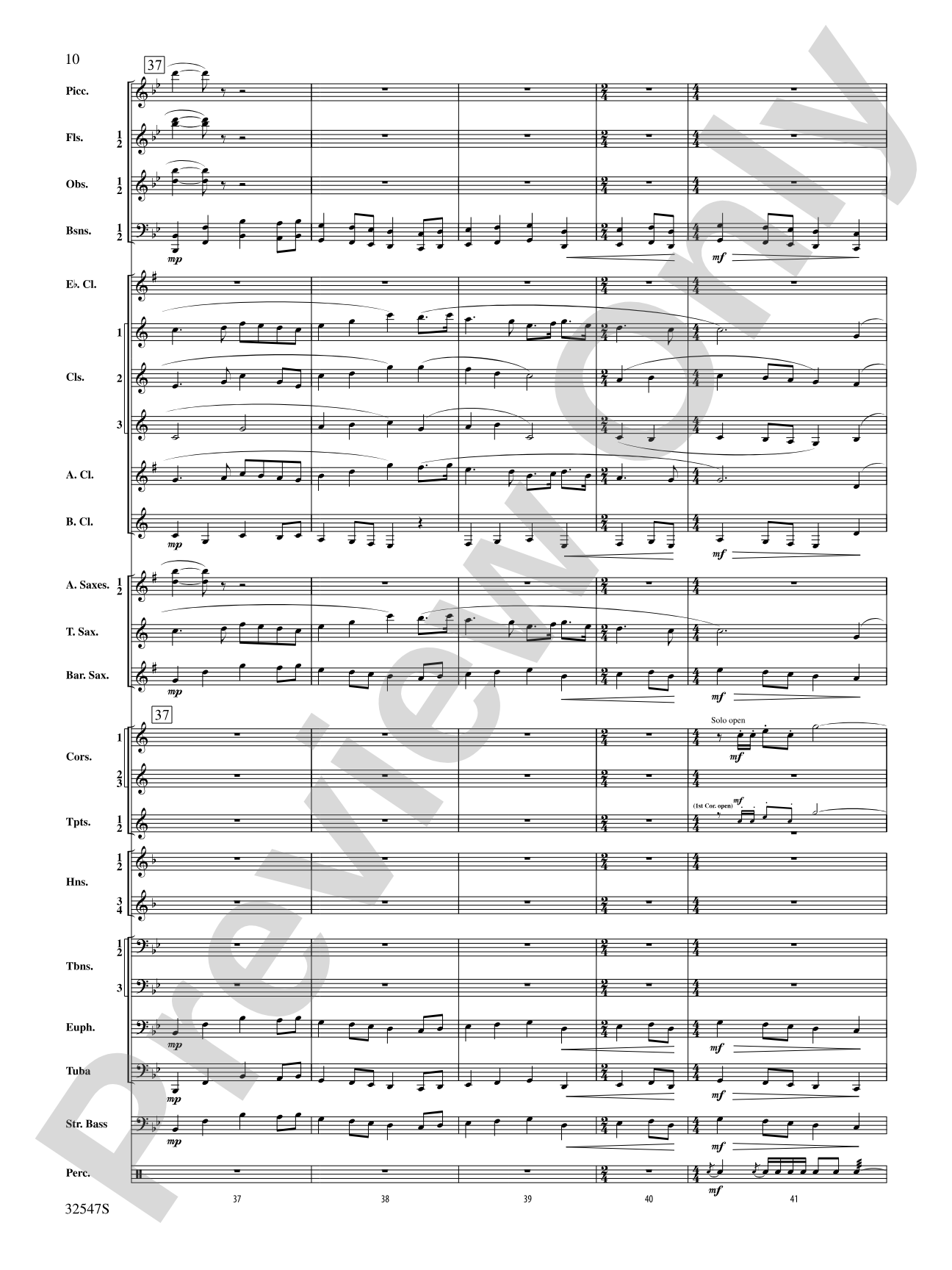 The Minstrel Boy (from the Irish Suite): Concert Band Conductor Score & Parts