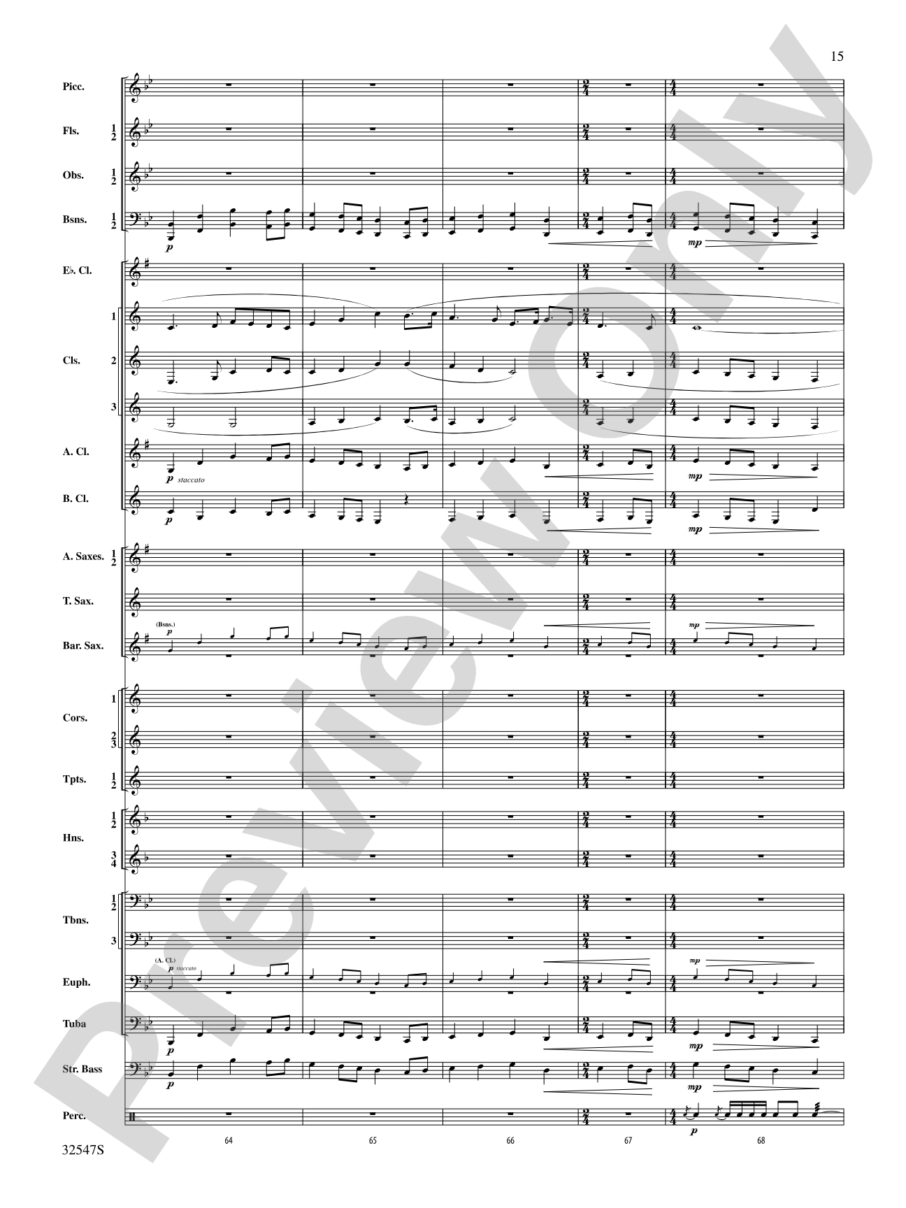 The Minstrel Boy (from the Irish Suite): Concert Band Conductor Score & Parts
