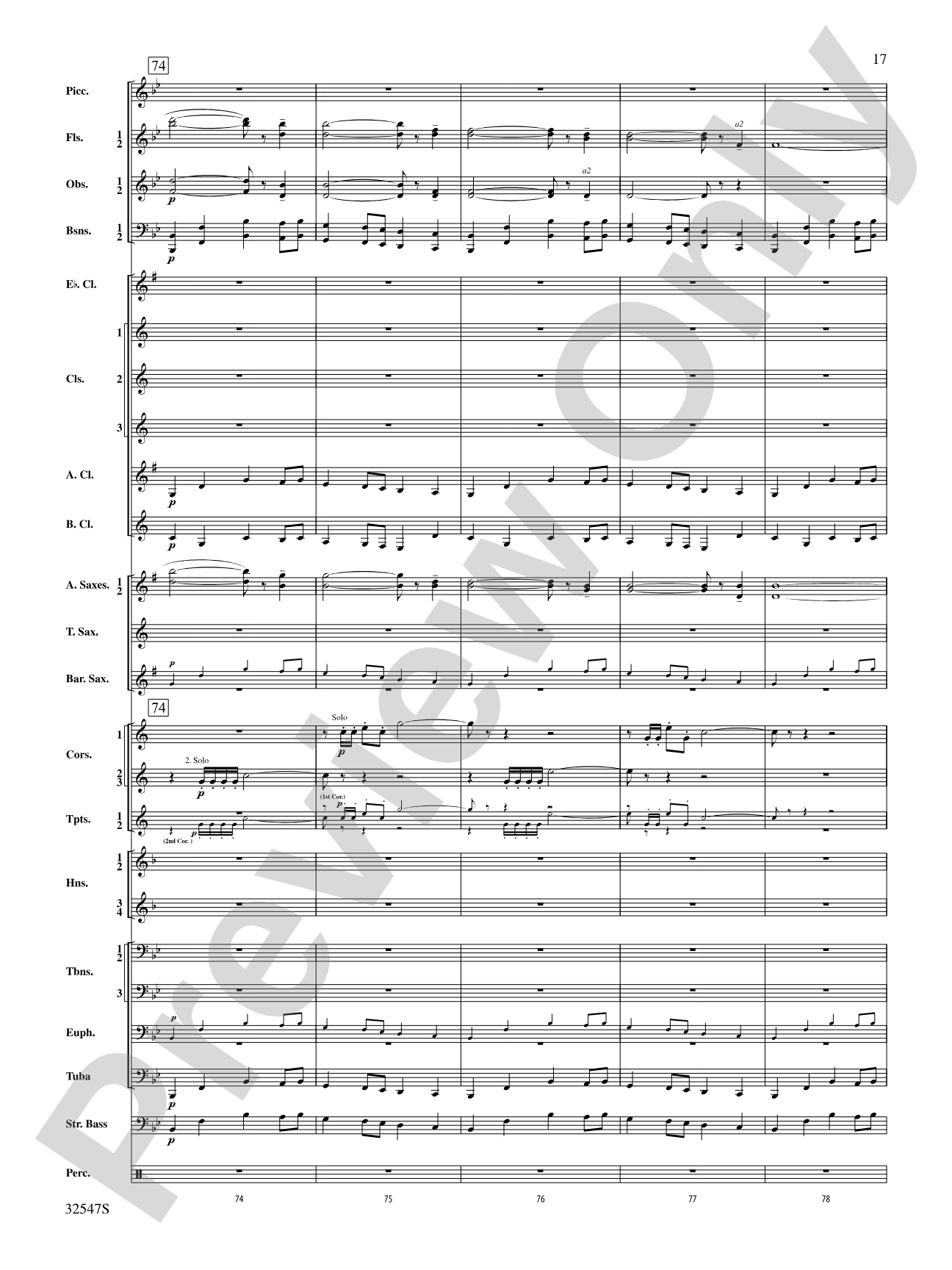 The Minstrel Boy (from the Irish Suite): Concert Band Conductor Score & Parts