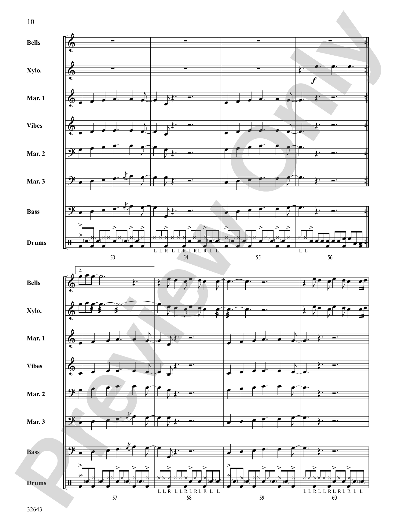 Fool in the Rain: Percussion Ensemble