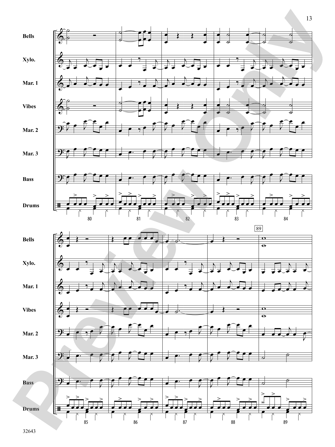 Fool in the Rain: Percussion Ensemble