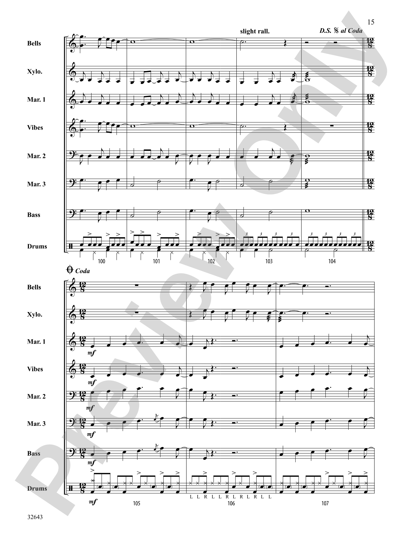 Fool in the Rain: Percussion Ensemble