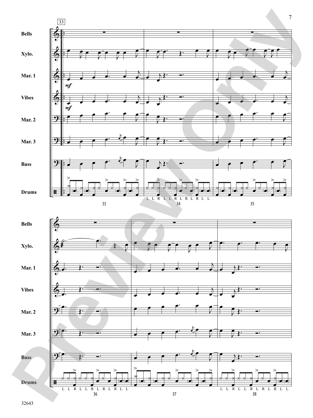 Fool in the Rain: Percussion Ensemble