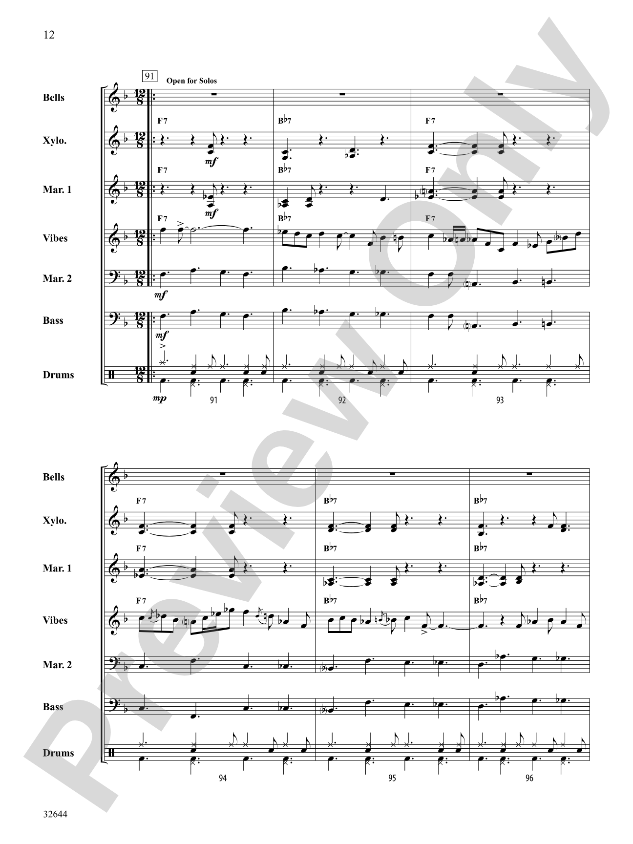 Blue Rondo à la Turk: Percussion Ensemble