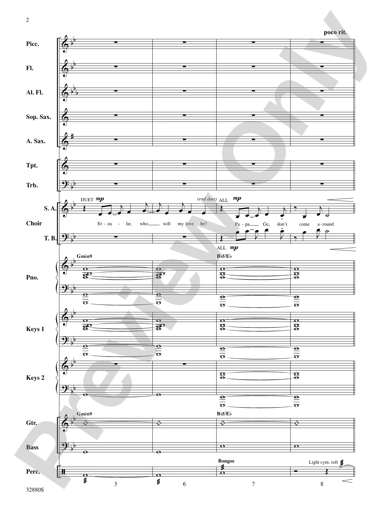 We Dance (from the musical Once on This Island): Choral SoundPax