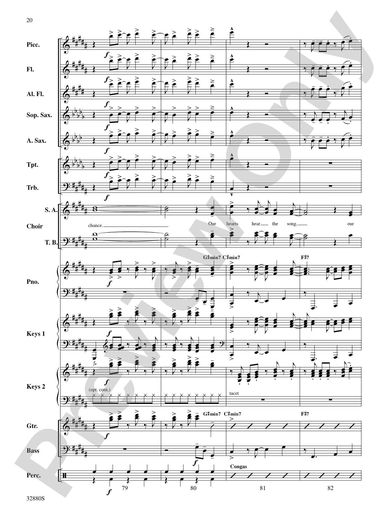 We Dance (from the musical Once on This Island): Choral SoundPax