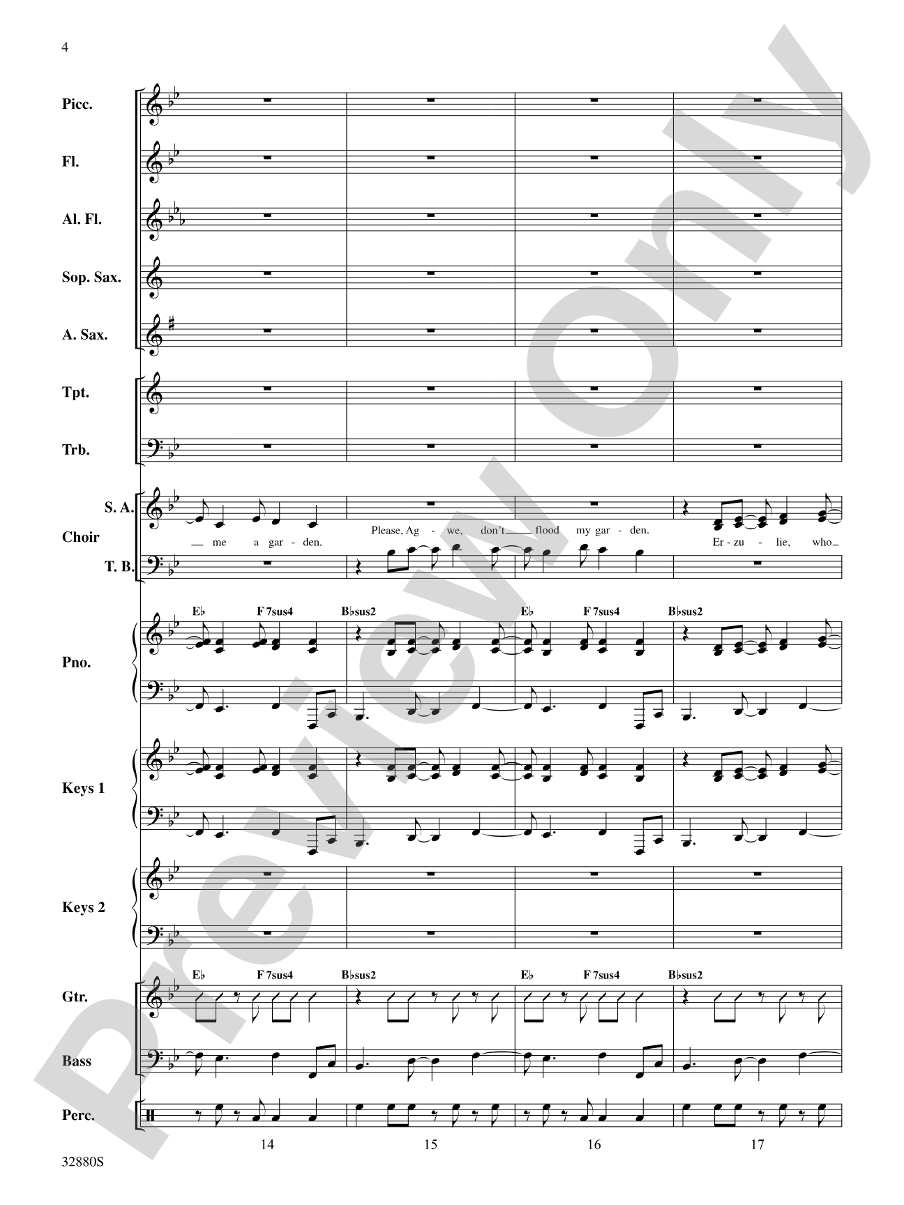 We Dance (from the musical Once on This Island): Choral SoundPax