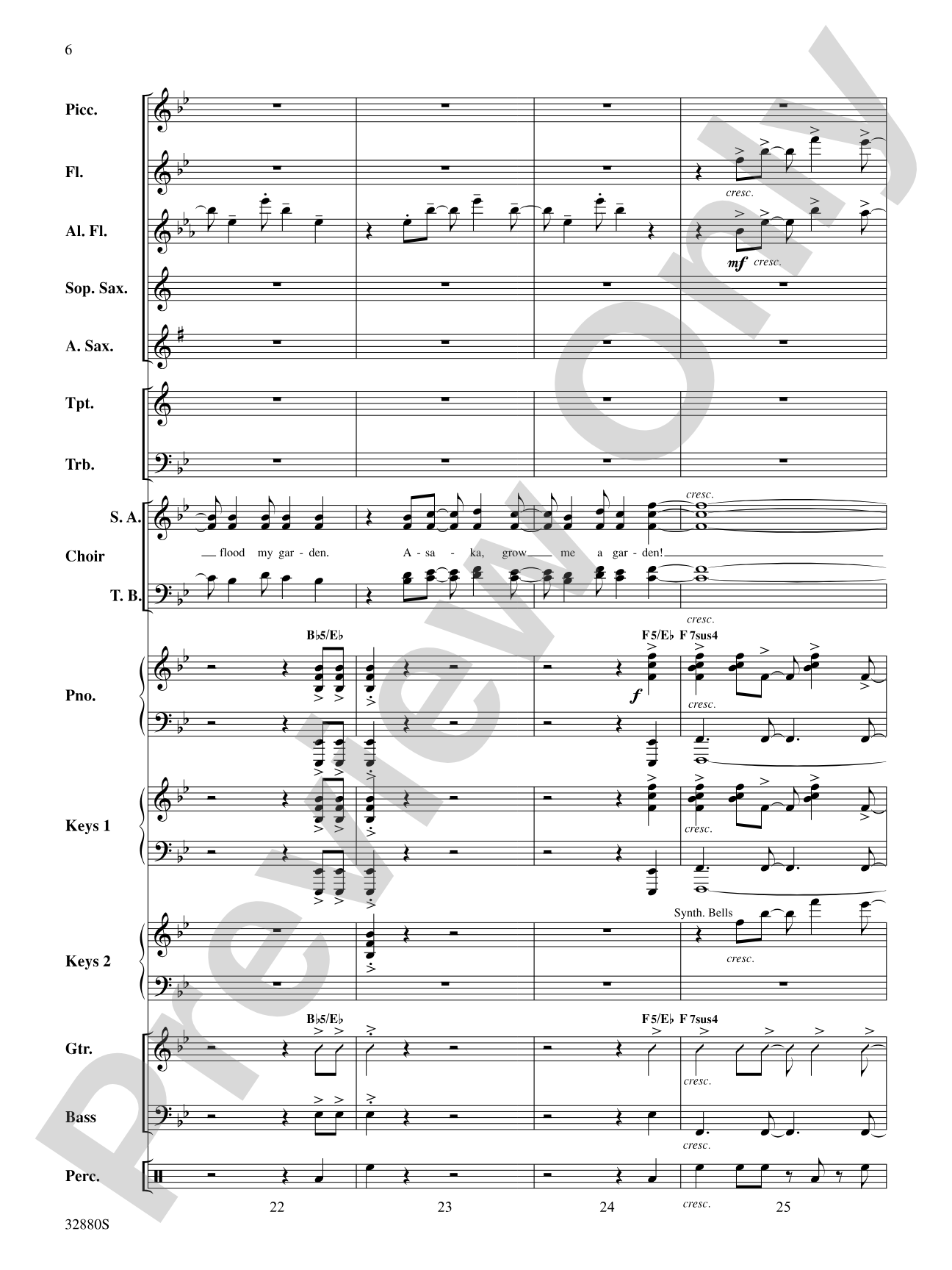We Dance (from the musical Once on This Island): Choral SoundPax
