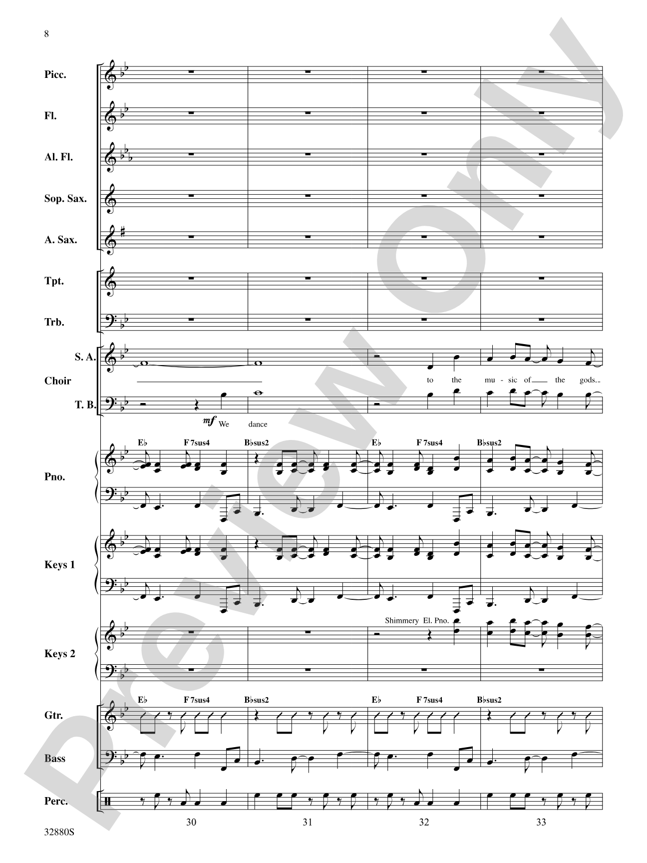 We Dance (from the musical Once on This Island): Choral SoundPax