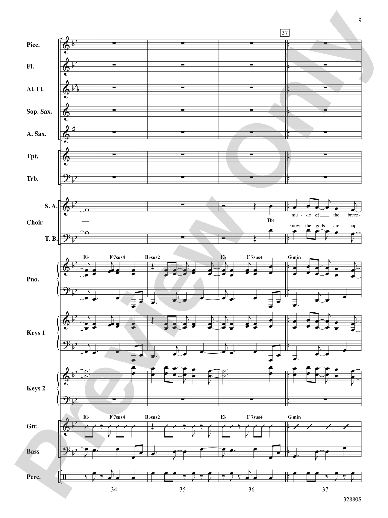 We Dance (from the musical Once on This Island): Choral SoundPax