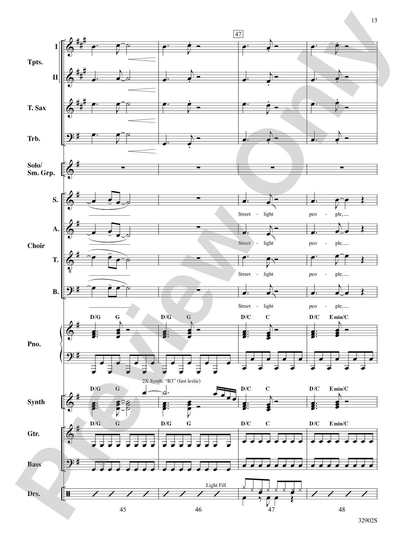 Don't Stop Believin': Choral SoundPax