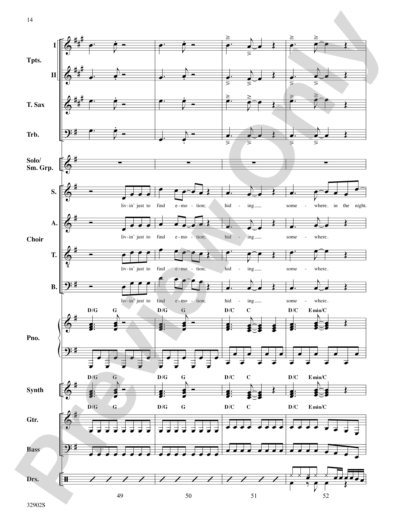 Don't Stop Believin': Choral SoundPax