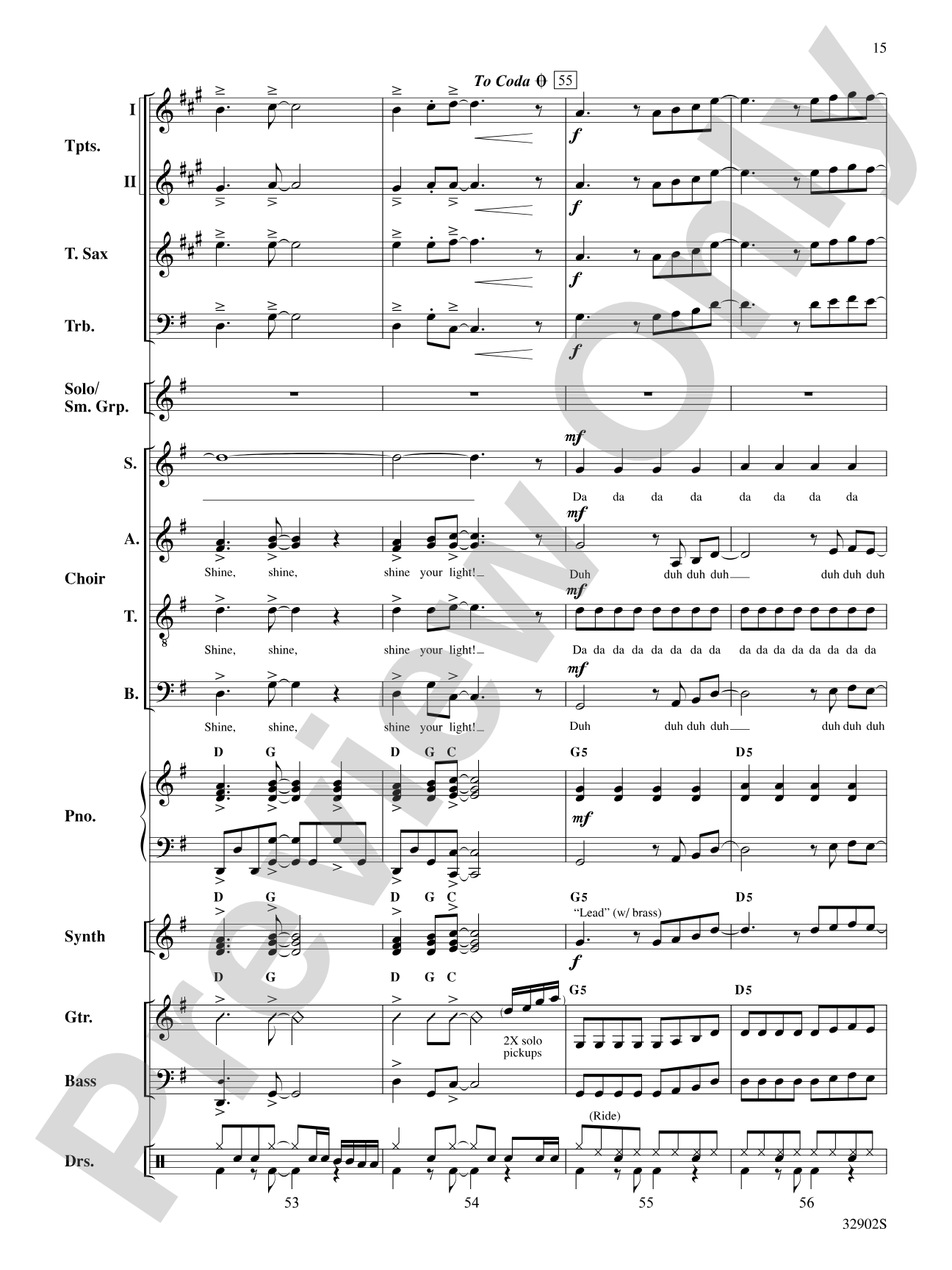 Don't Stop Believin': Choral SoundPax