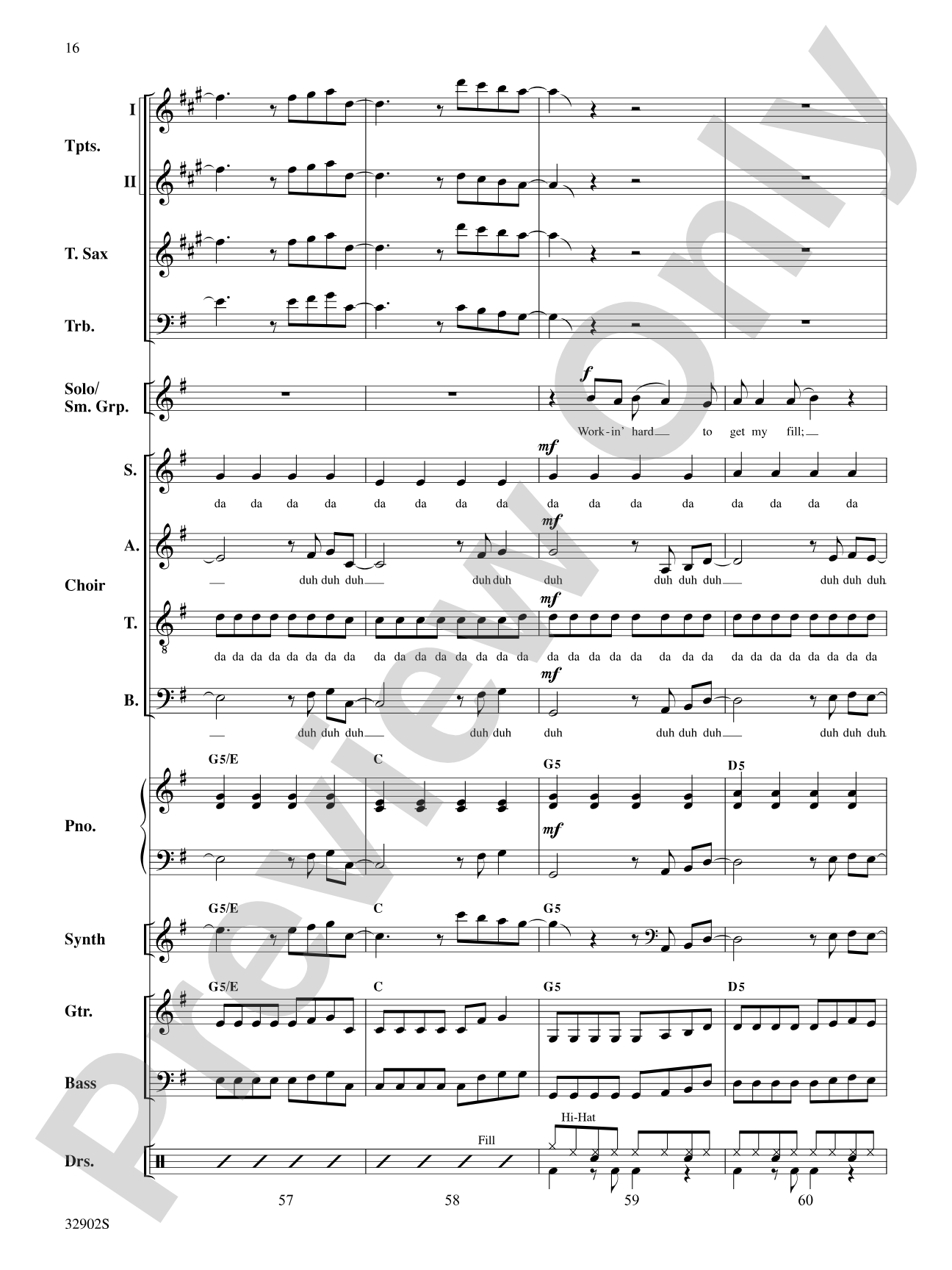 Don't Stop Believin': Choral SoundPax