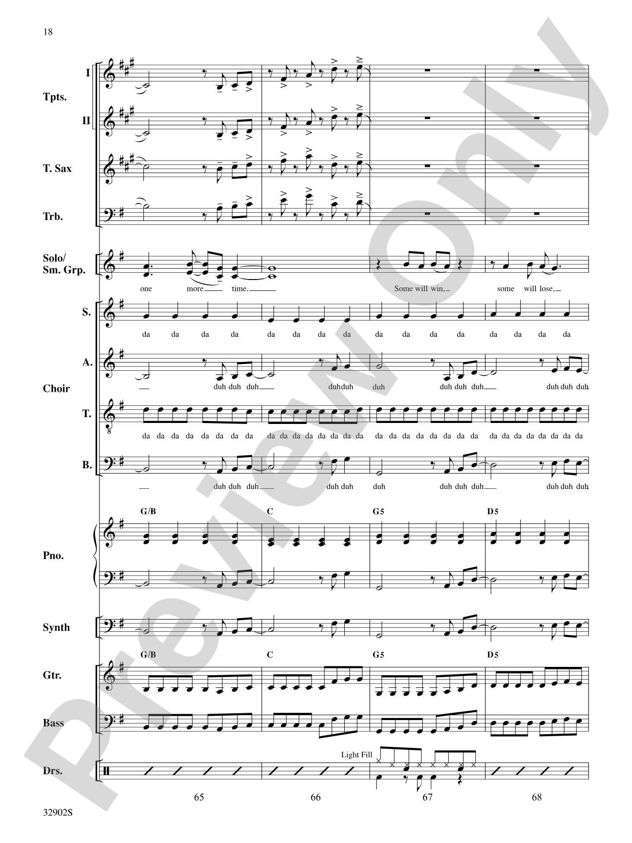 Don't Stop Believin': Choral SoundPax