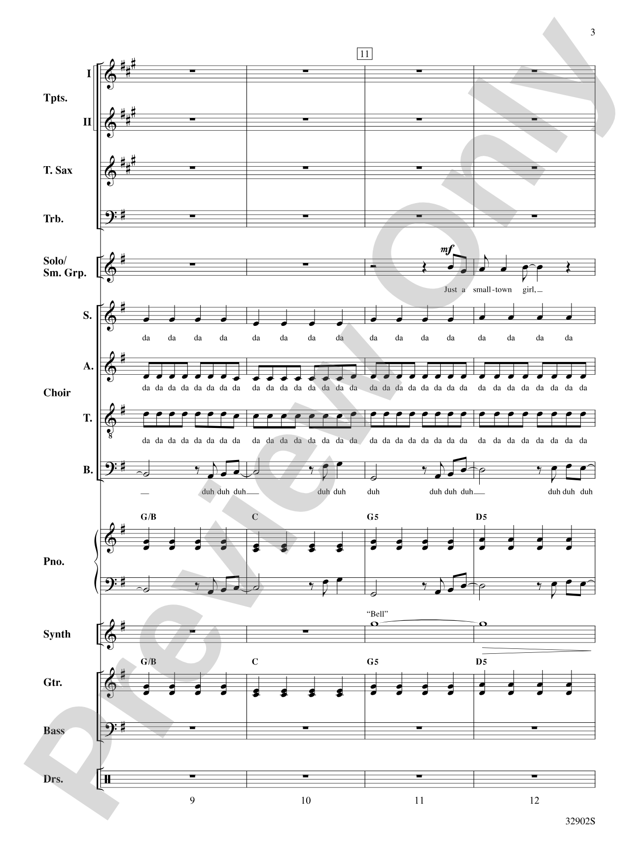 Don't Stop Believin': Choral SoundPax