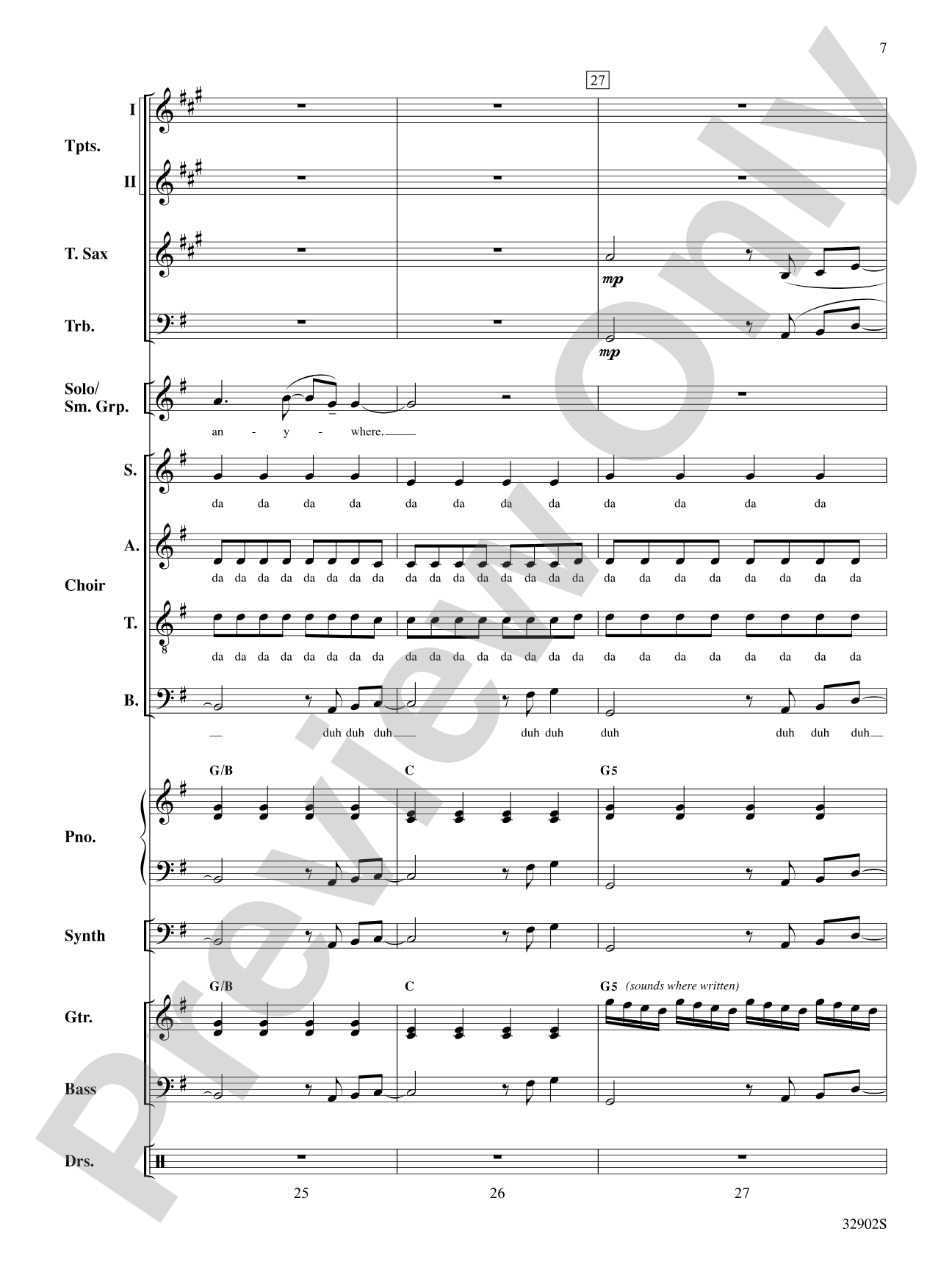 Don't Stop Believin': Choral SoundPax