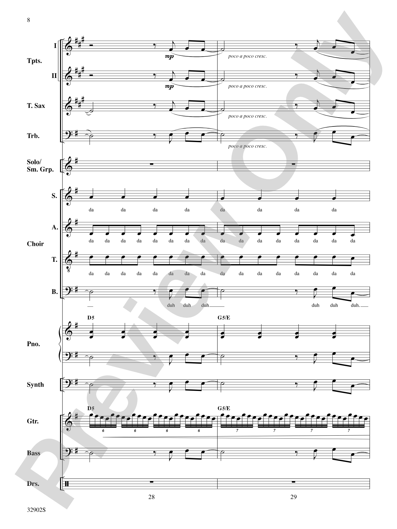 Don't Stop Believin': Choral SoundPax