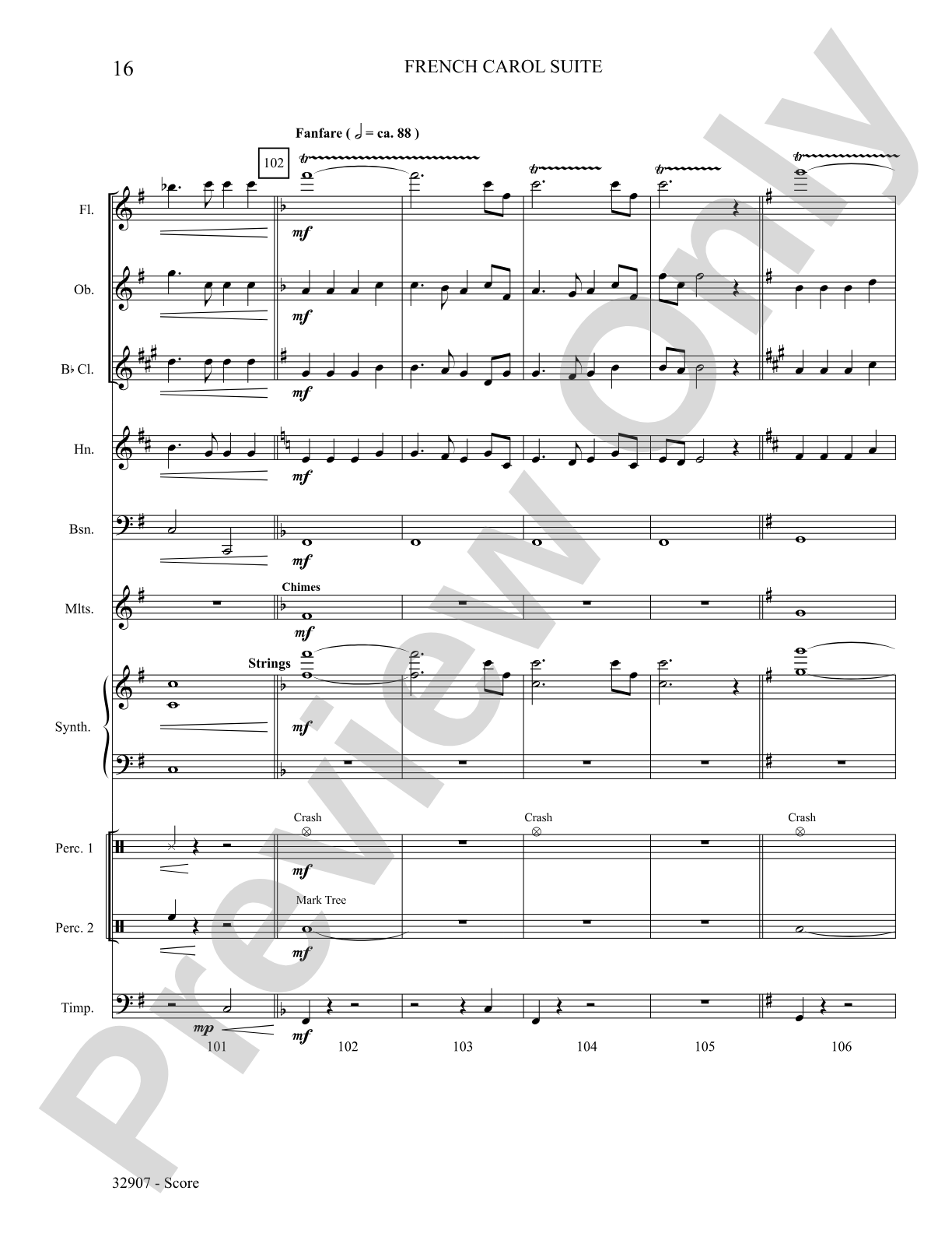 A French Carol Suite: Choral SoundPax