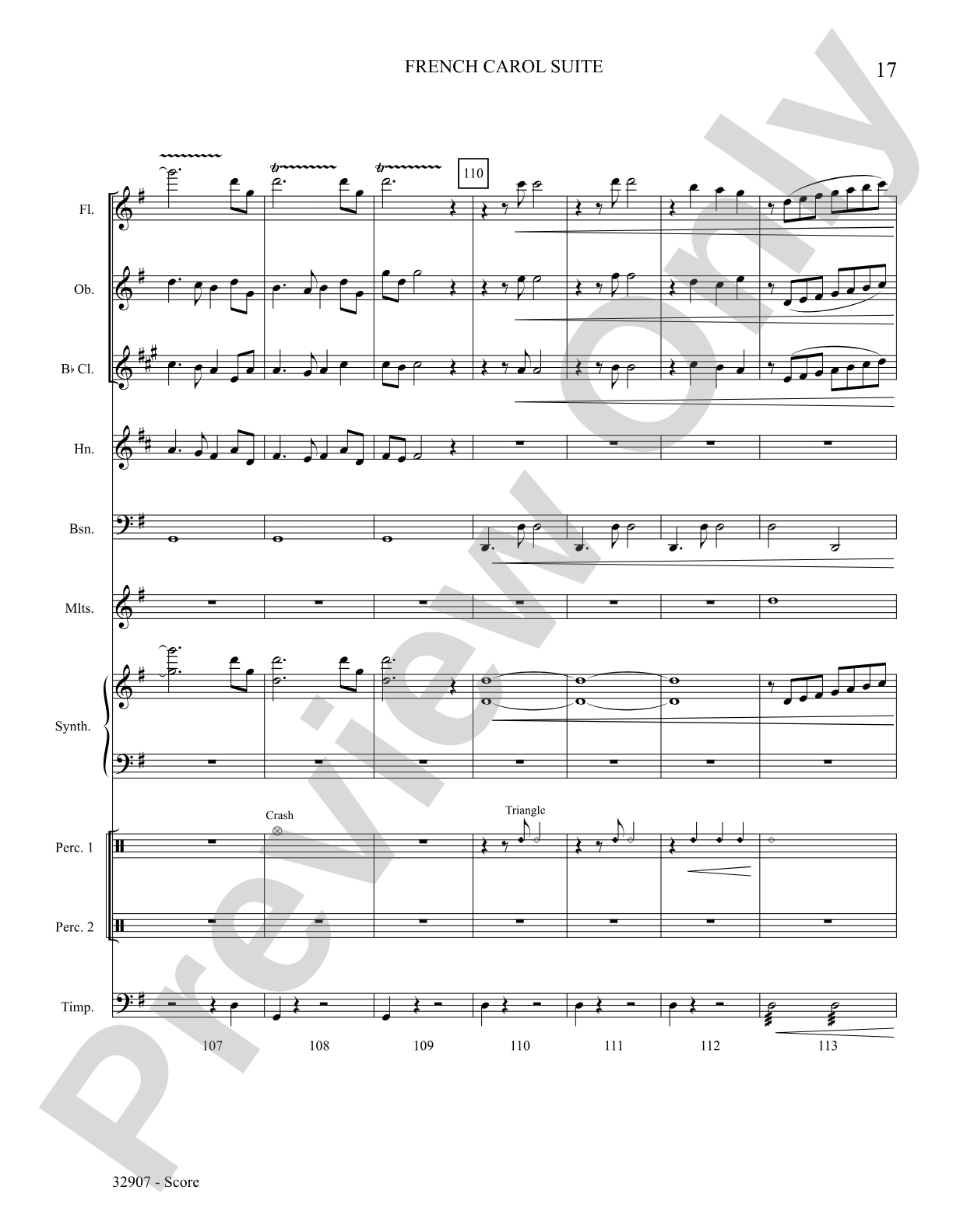 A French Carol Suite: Choral SoundPax