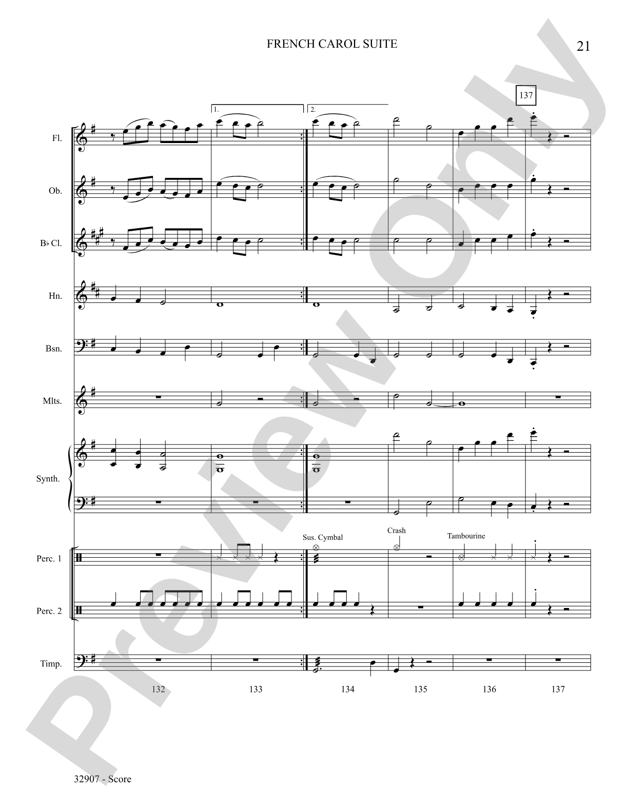 A French Carol Suite: Choral SoundPax