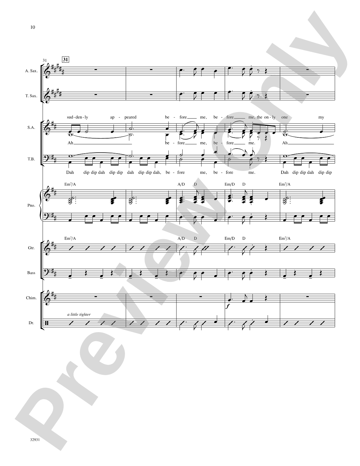 Blue Moon: Choral SoundPax