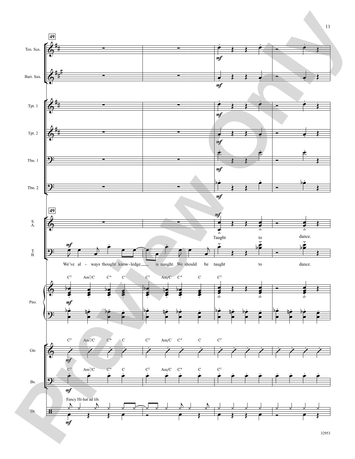 The Varsity Drag (from the musical Good News): Choral SoundPax