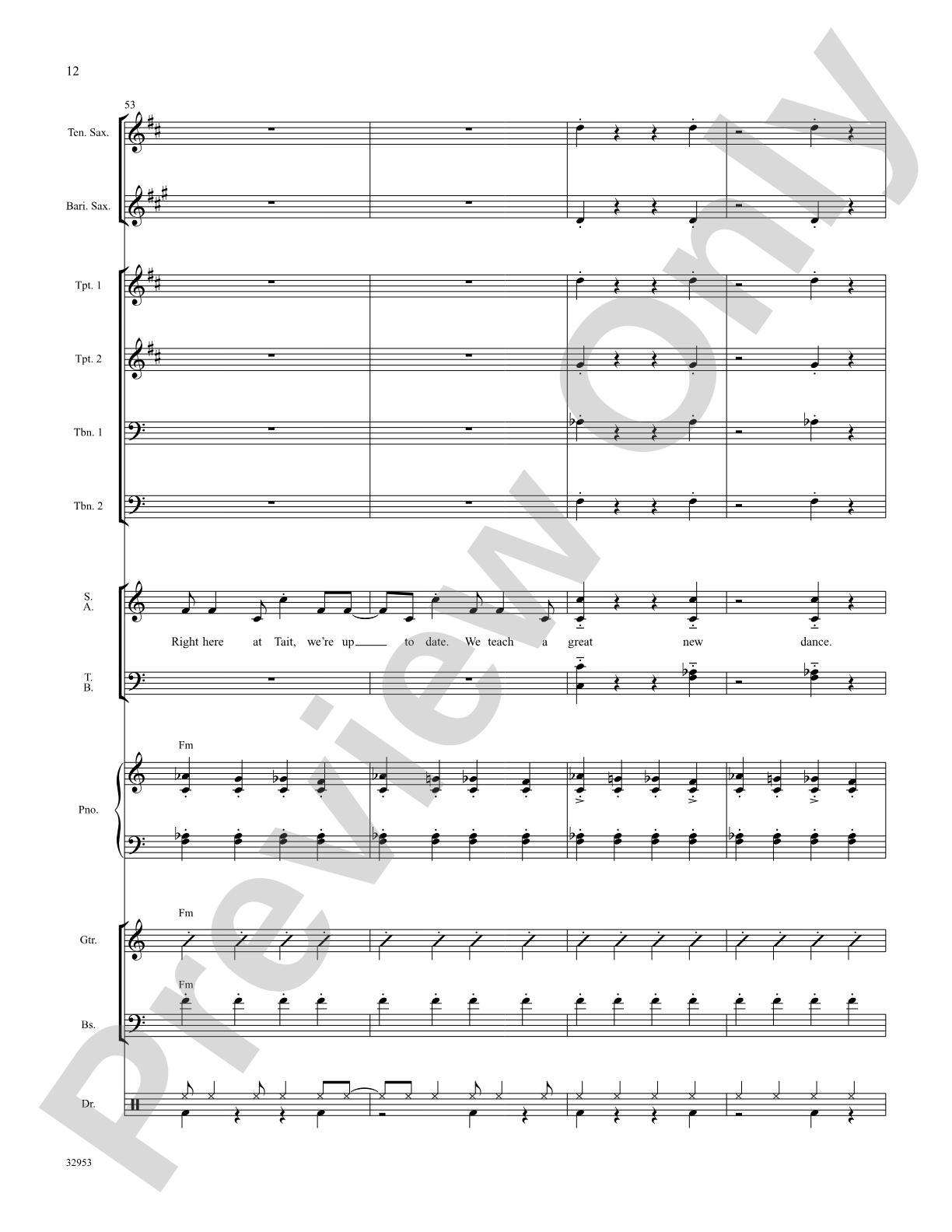 The Varsity Drag (from the musical Good News): Choral SoundPax