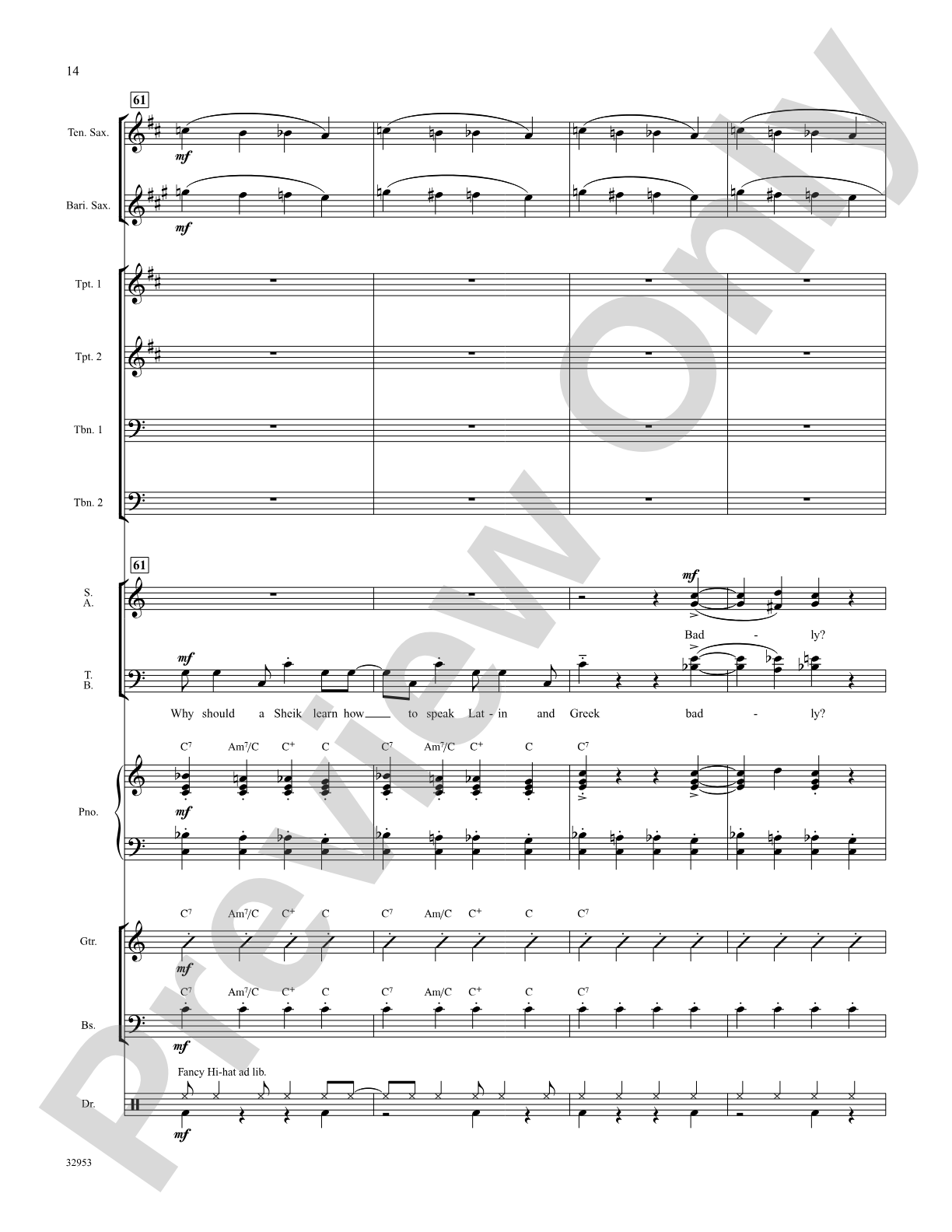 The Varsity Drag (from the musical Good News): Choral SoundPax