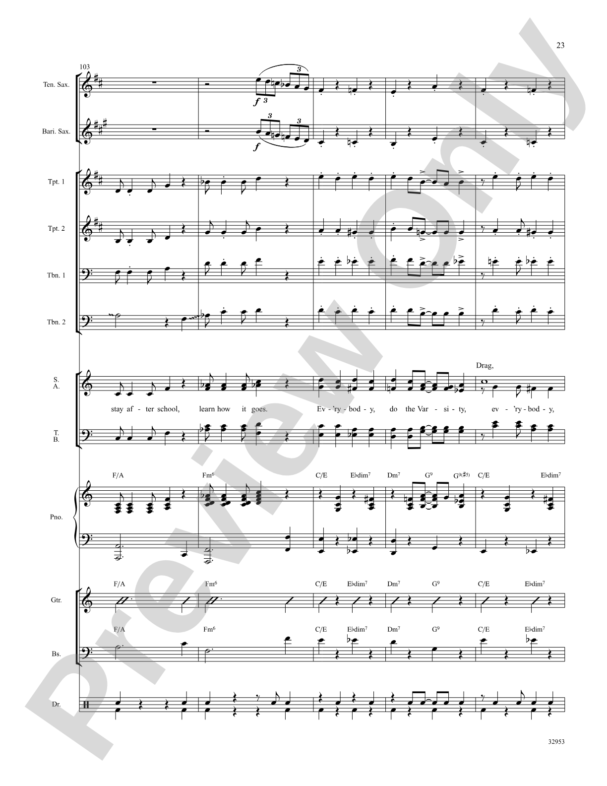 The Varsity Drag (from the musical Good News): Choral SoundPax