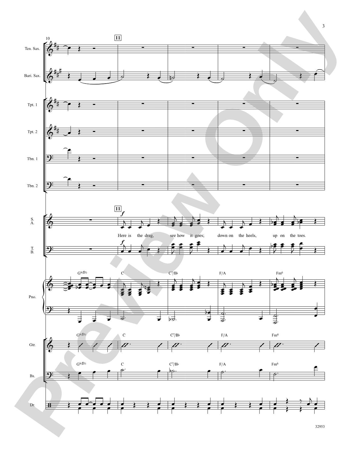 The Varsity Drag (from the musical Good News): Choral SoundPax