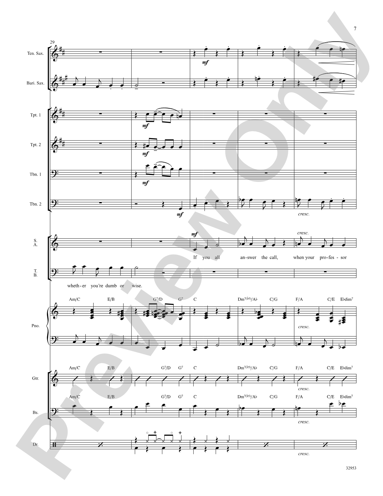 The Varsity Drag (from the musical Good News): Choral SoundPax