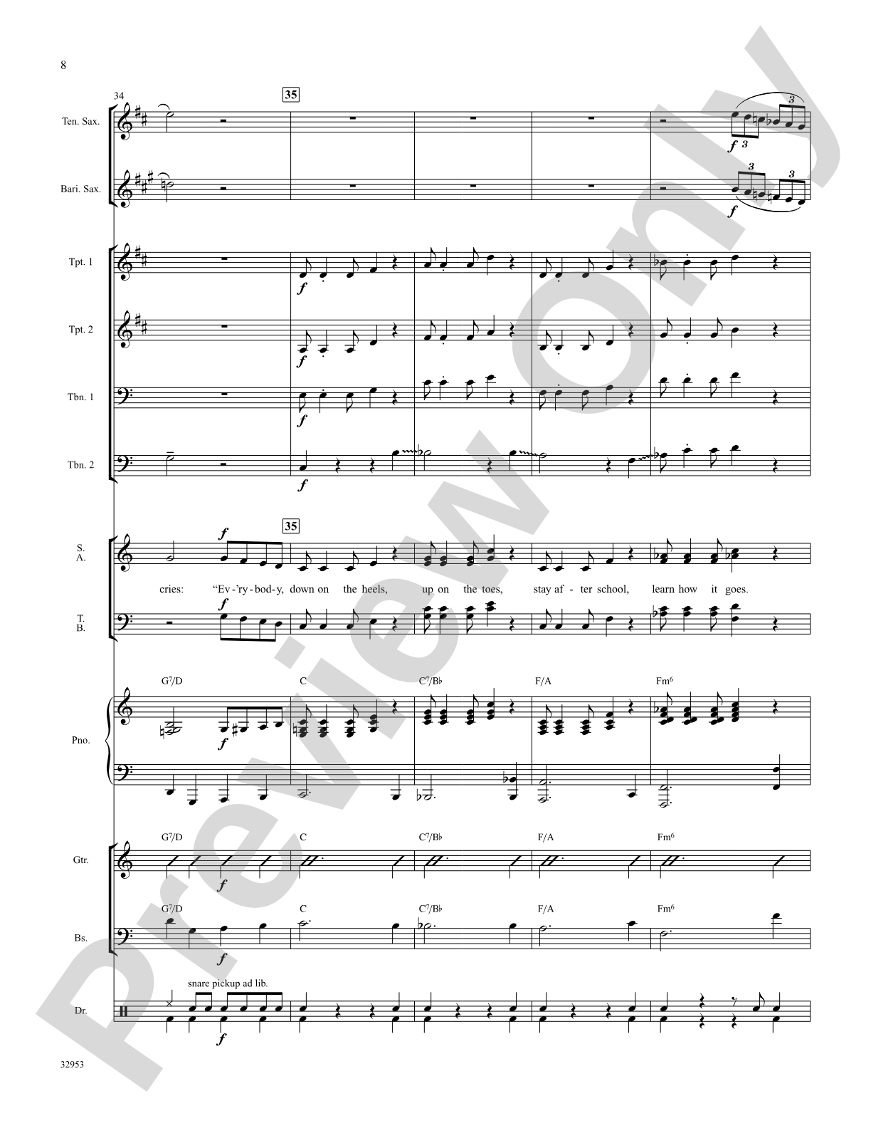 The Varsity Drag (from the musical Good News): Choral SoundPax