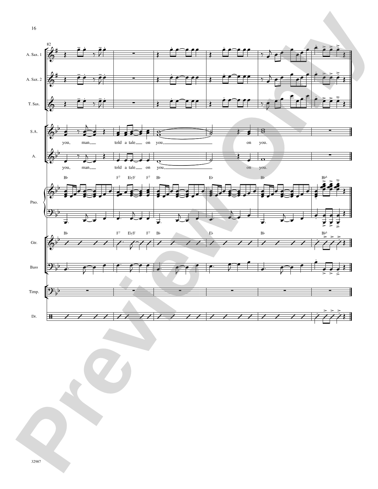 Lipstick on Your Collar: Choral SoundPax