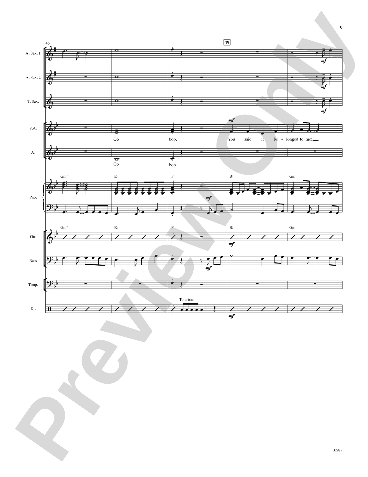 Lipstick on Your Collar: Choral SoundPax