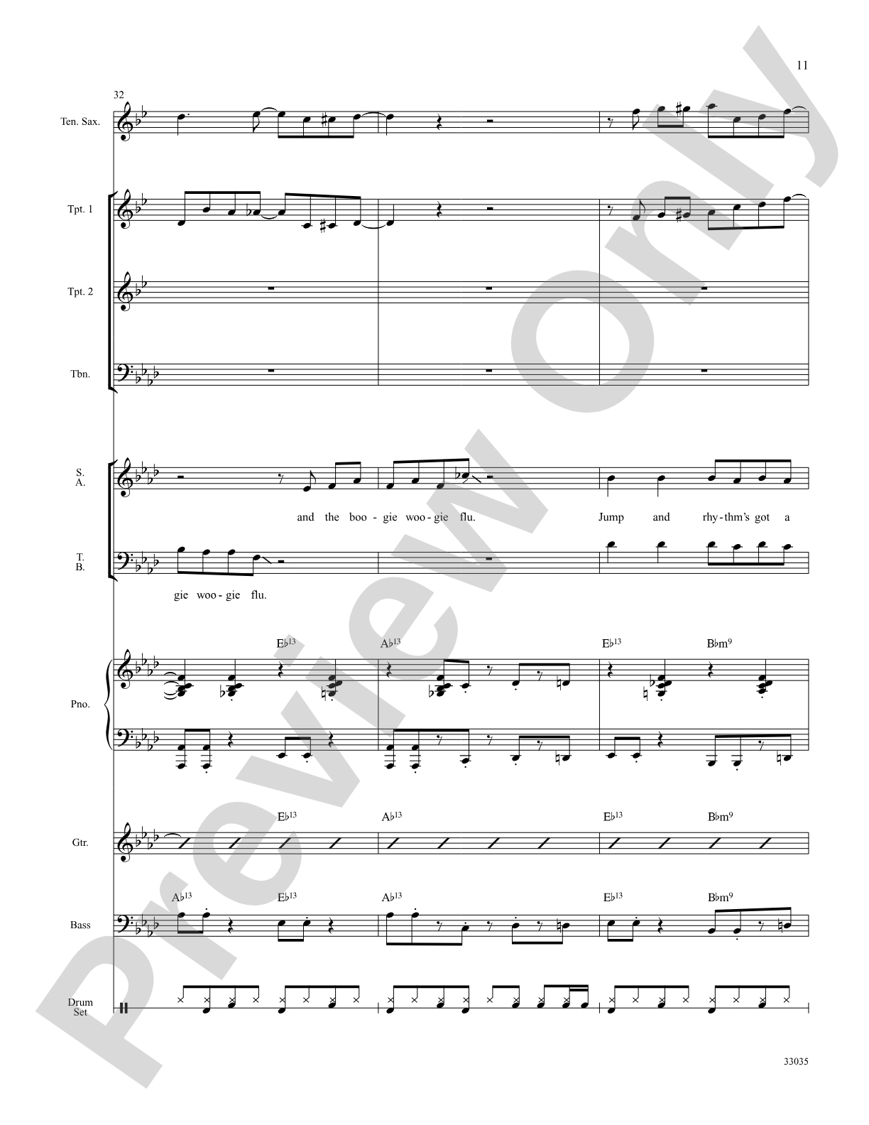 Rocking Pneumonia and the Boogie Woogie Flu: Choral SoundPax