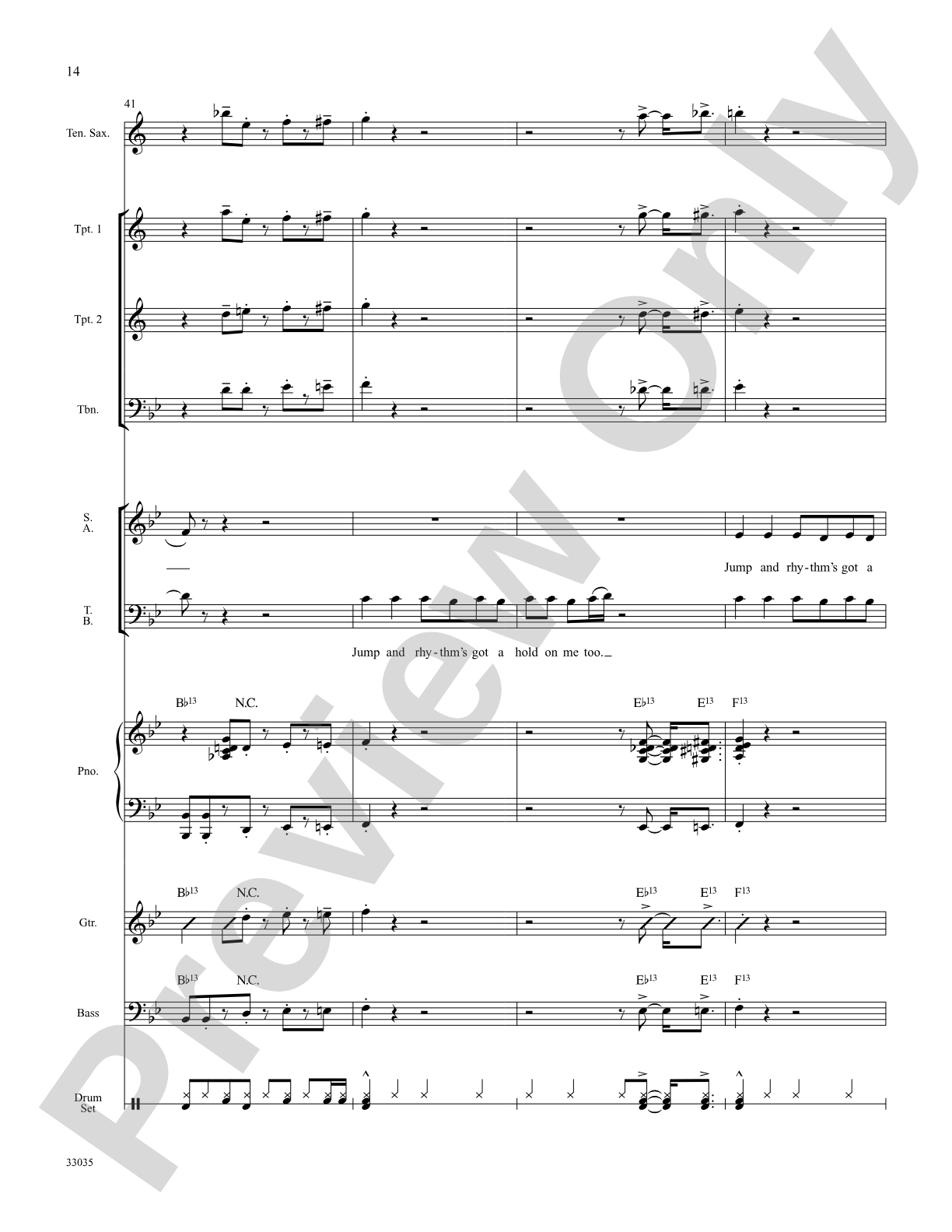 Rocking Pneumonia and the Boogie Woogie Flu: Choral SoundPax