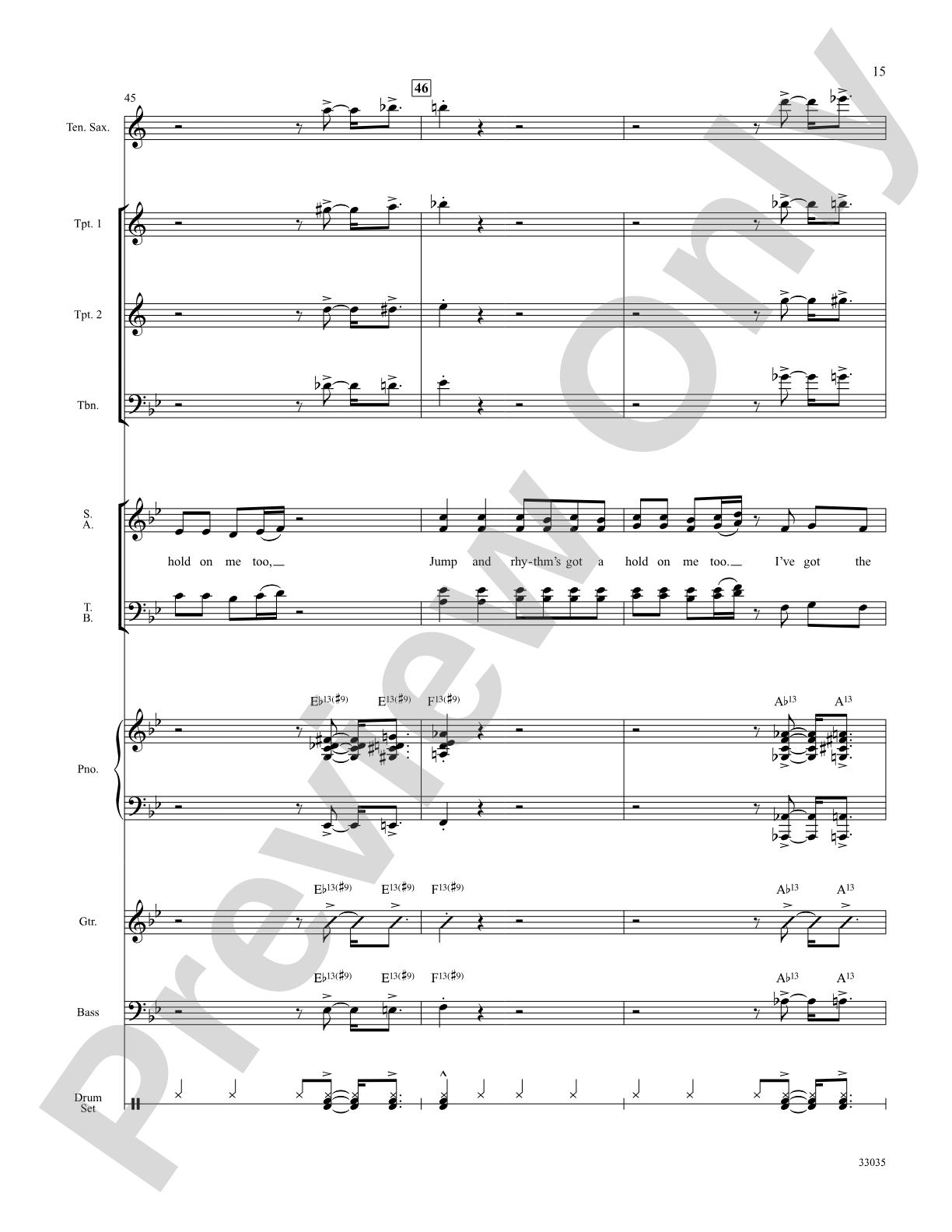 Rocking Pneumonia and the Boogie Woogie Flu: Choral SoundPax