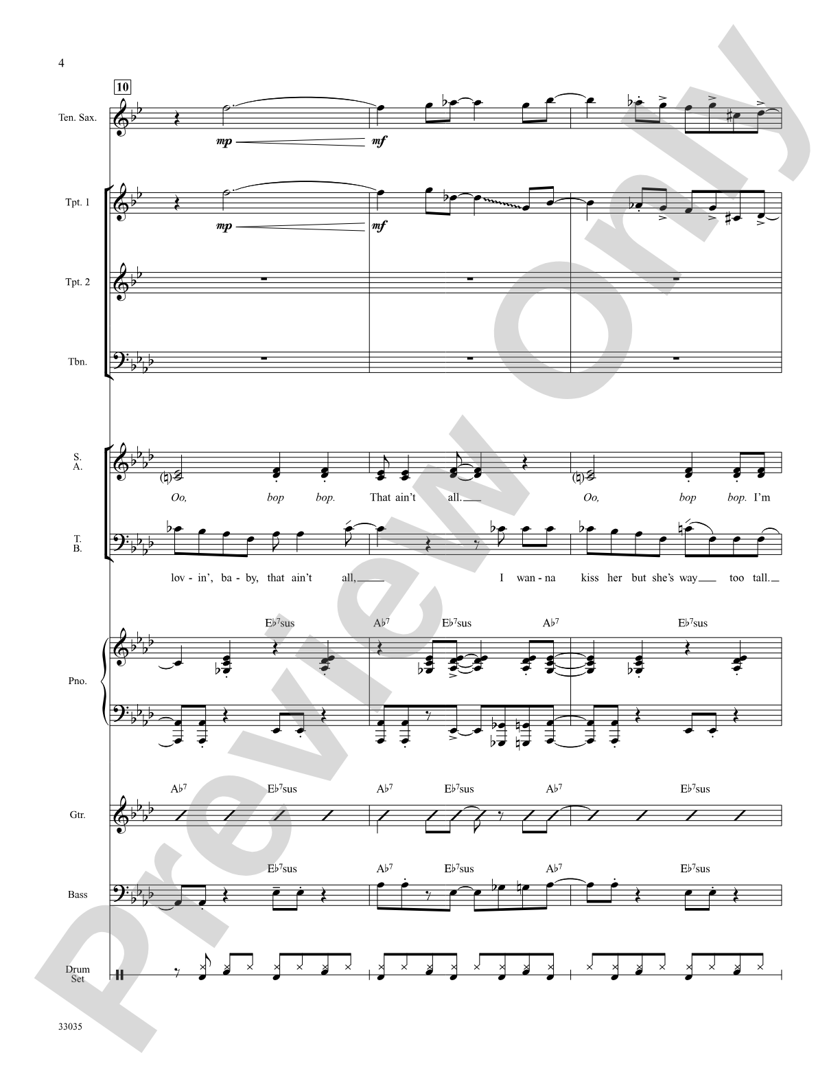 Rocking Pneumonia and the Boogie Woogie Flu: Choral SoundPax